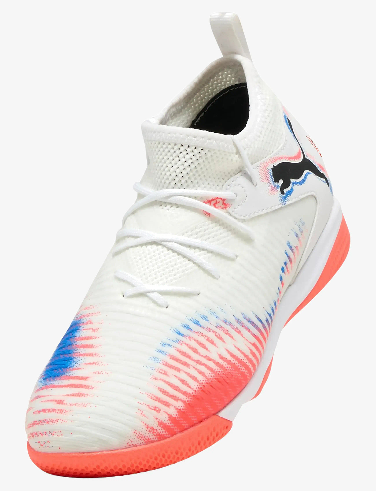 PUMA - FUTURE 8 MATCH IT + Mid Jr - kläder - puma white-puma black-glowing red - 4