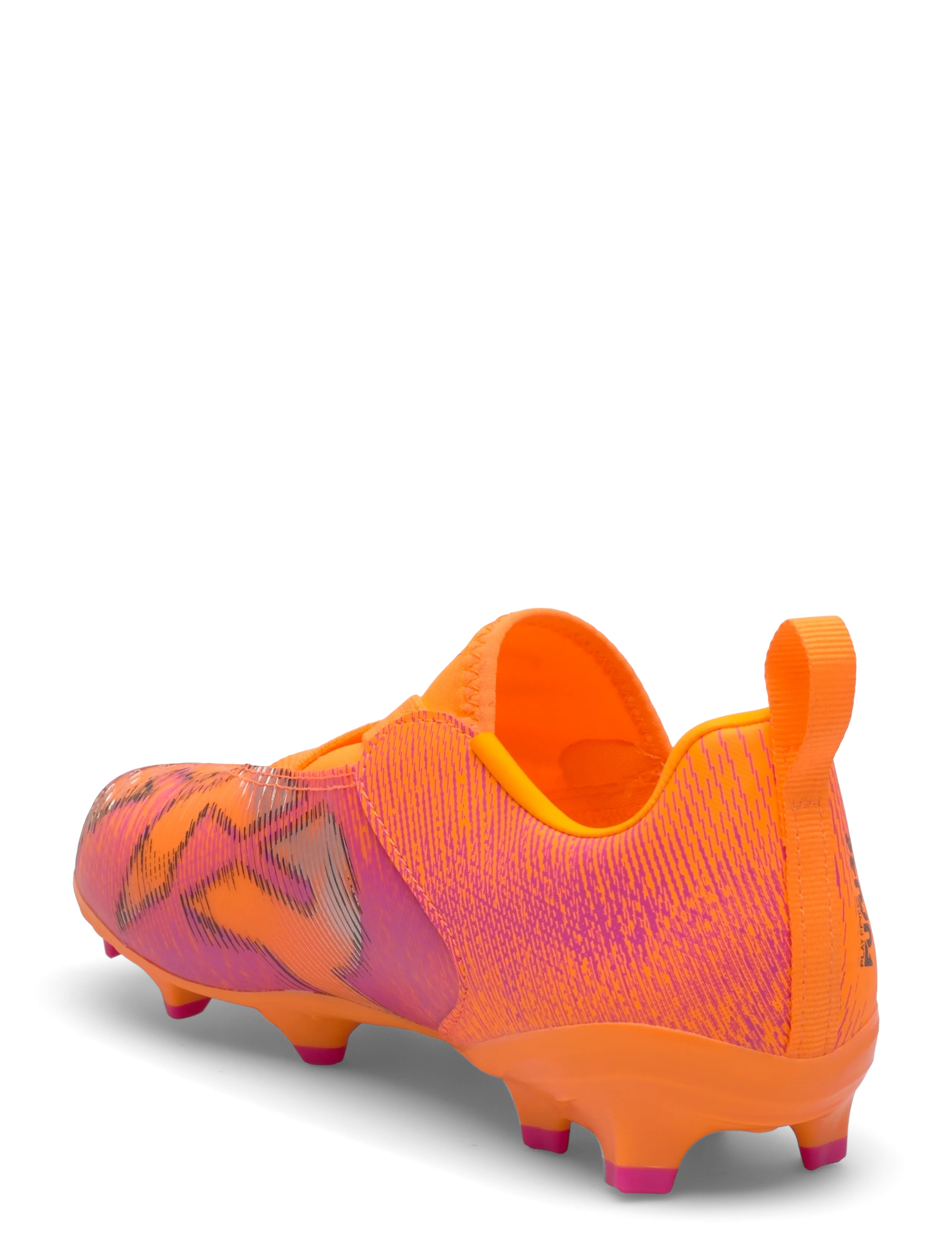 PUMA - FUTURE 8 MATCH LL FG/AG Jr - heat fire-puma black-ravish - 2