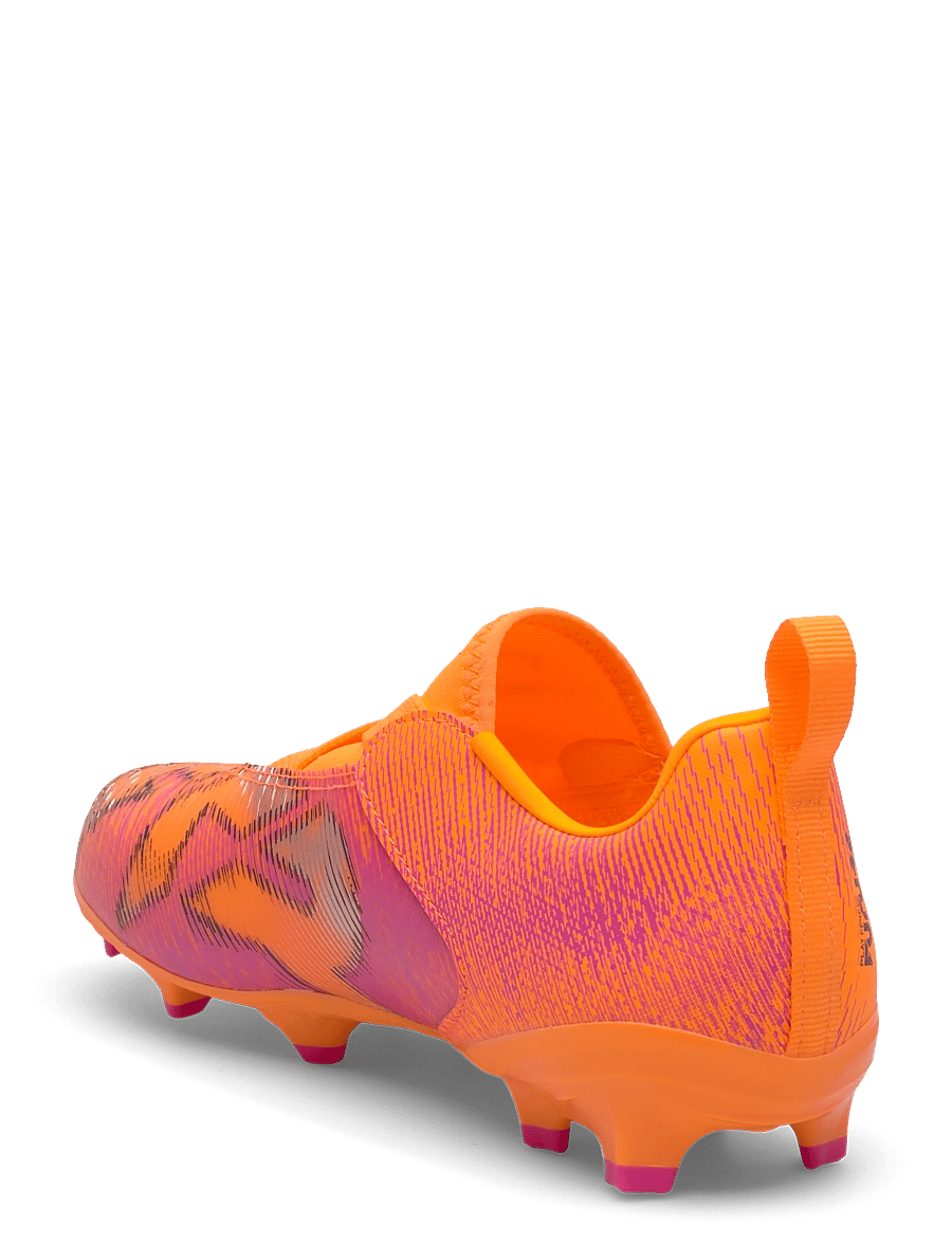 PUMA - FUTURE 8 MATCH LL FG/AG Jr - heat fire-puma black-ravish - 2