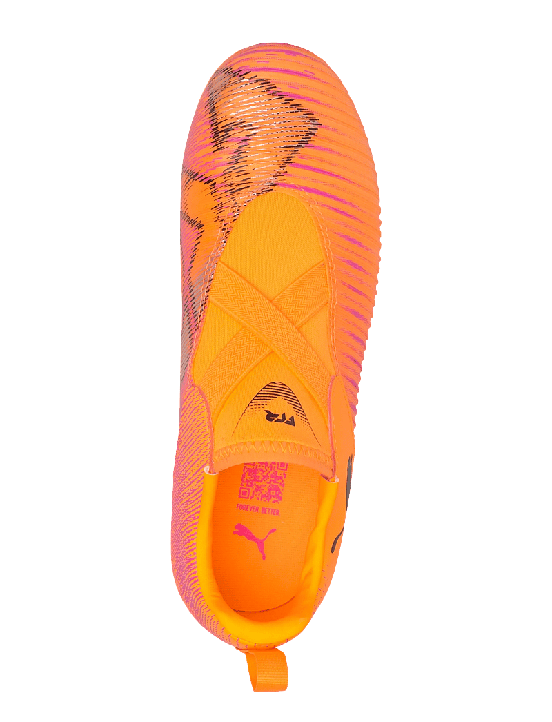 PUMA - FUTURE 8 MATCH LL FG/AG Jr - riided - heat fire-puma black-ravish - 3