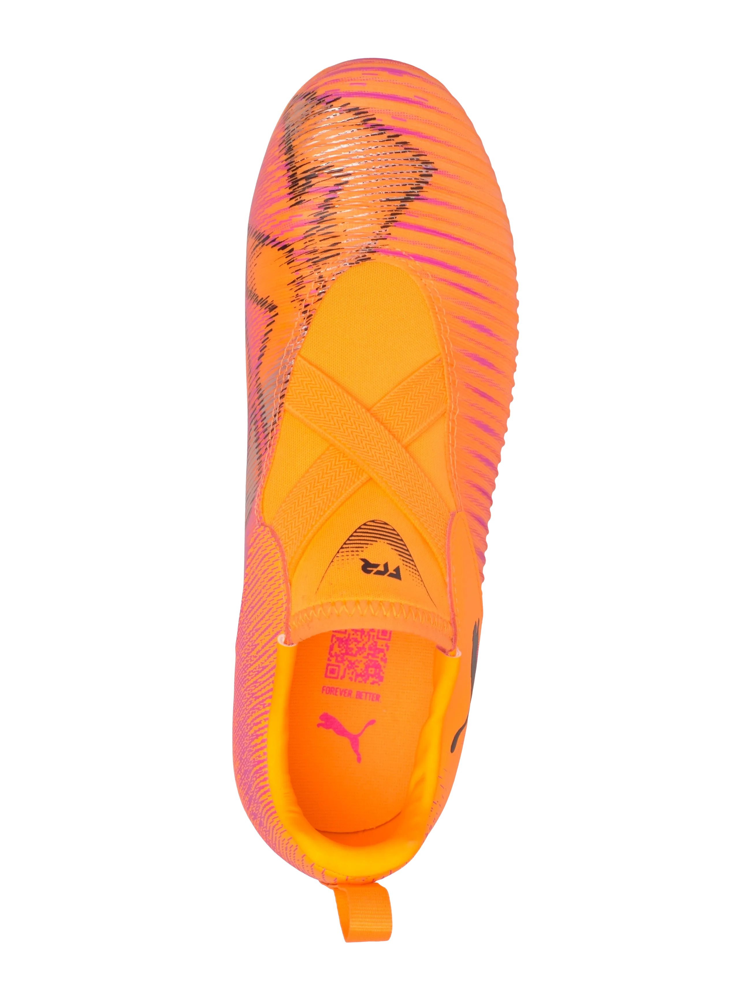 PUMA - FUTURE 8 MATCH LL FG/AG Jr - heat fire-puma black-ravish - 3
