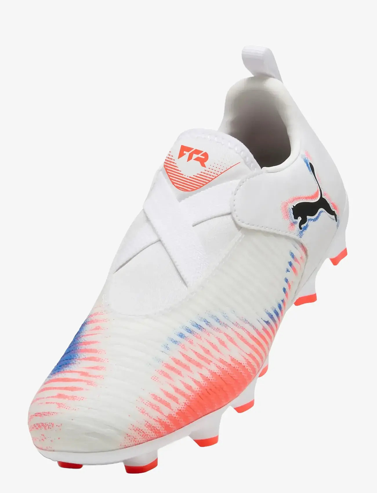 PUMA - FUTURE 8 MATCH LL FG/AG Jr - tøj - puma white-puma black-glowing red - 4