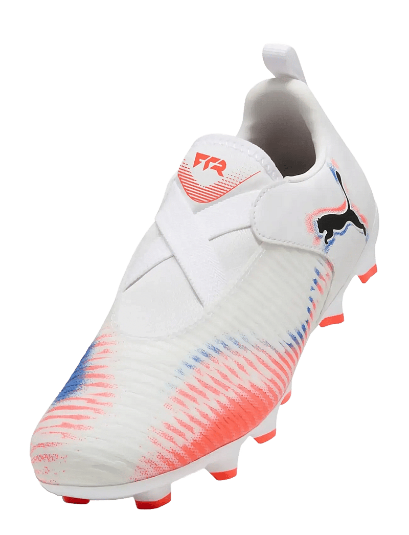 PUMA - FUTURE 8 MATCH LL FG/AG Jr - apģērbs - puma white-puma black-glowing red - 4