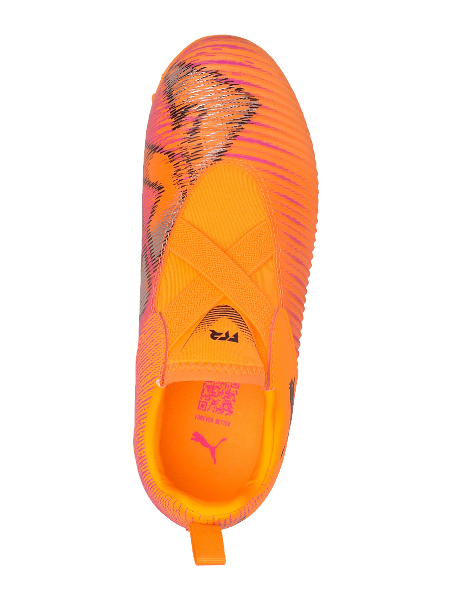 PUMA - FUTURE 8 MATCH LL TT + Mid Jr - kläder - heat fire-puma black-ravish - 3