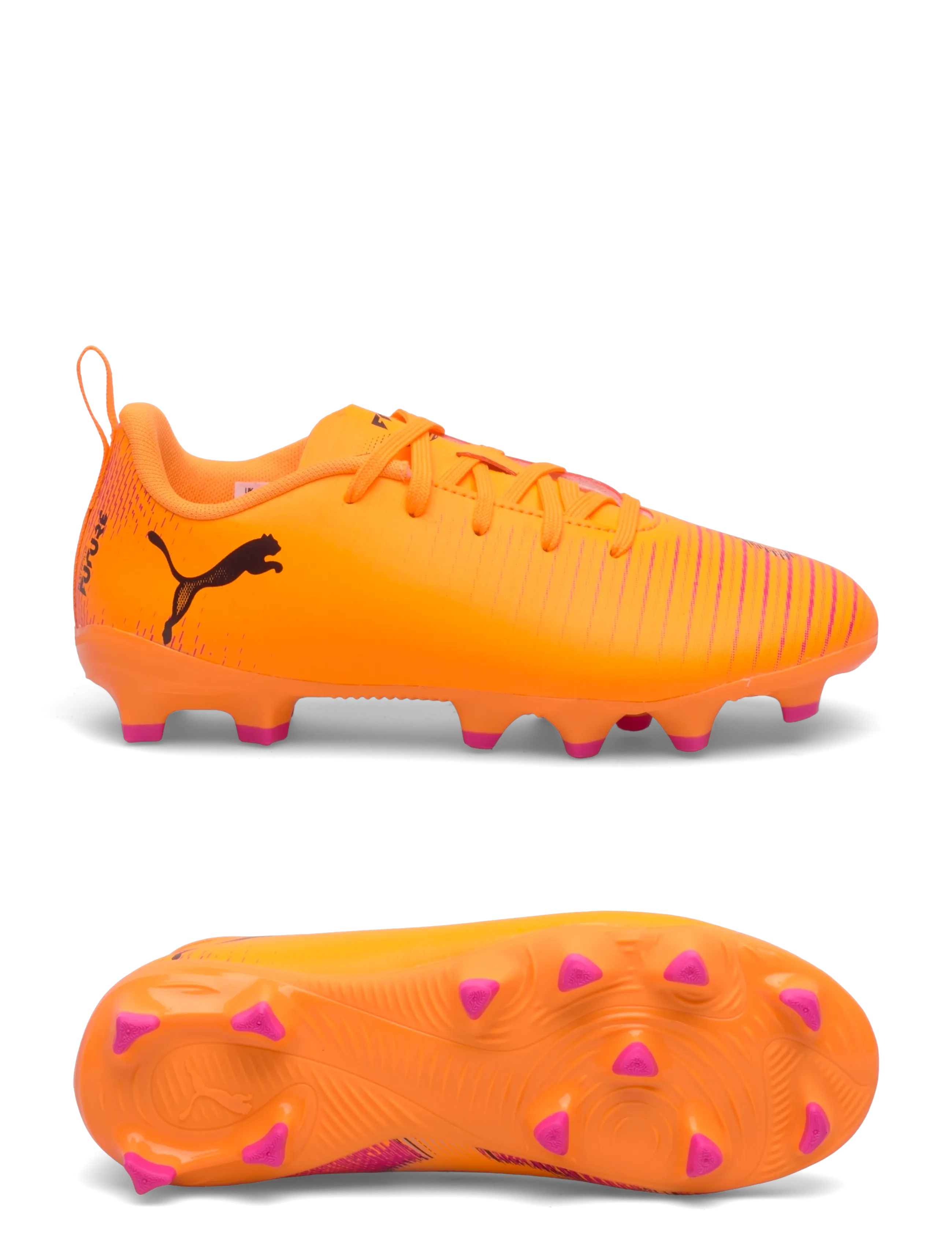 PUMA FUTURE 8 PLAY FG/AG Jr - Jalanõud - HEAT FIRE-PUMA BLACK-RAVISH / orange