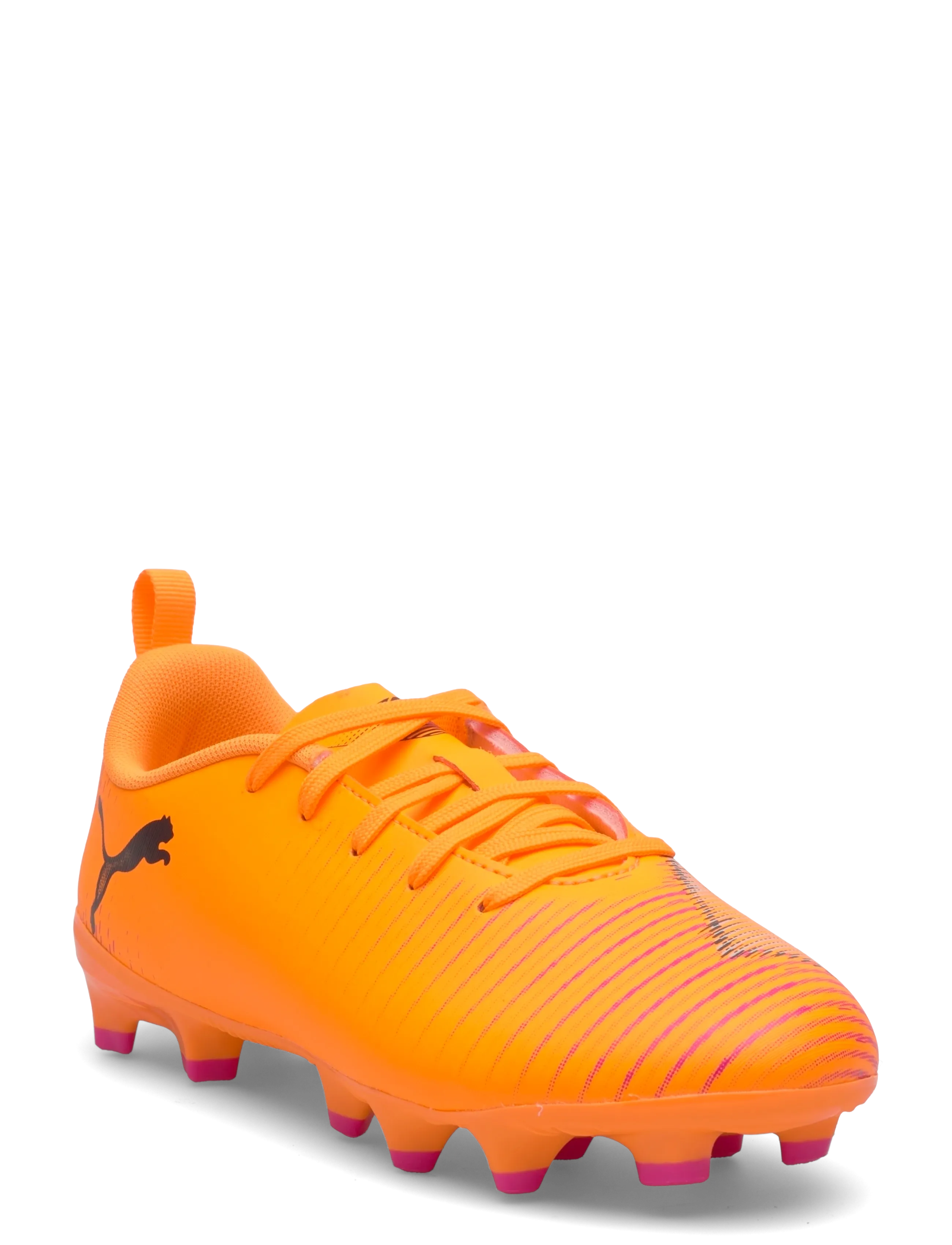 PUMA - FUTURE 8 PLAY FG/AG Jr - sport - heat fire-puma black-ravish - 1