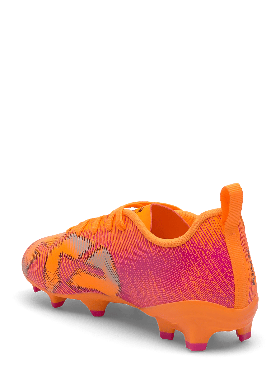 PUMA - FUTURE 8 PLAY FG/AG Jr - kleidung - heat fire-puma black-ravish - 2