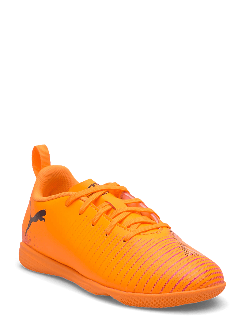 PUMA - FUTURE 8 PLAY IT Jr - kläder - heat fire-puma black-ravish - 0