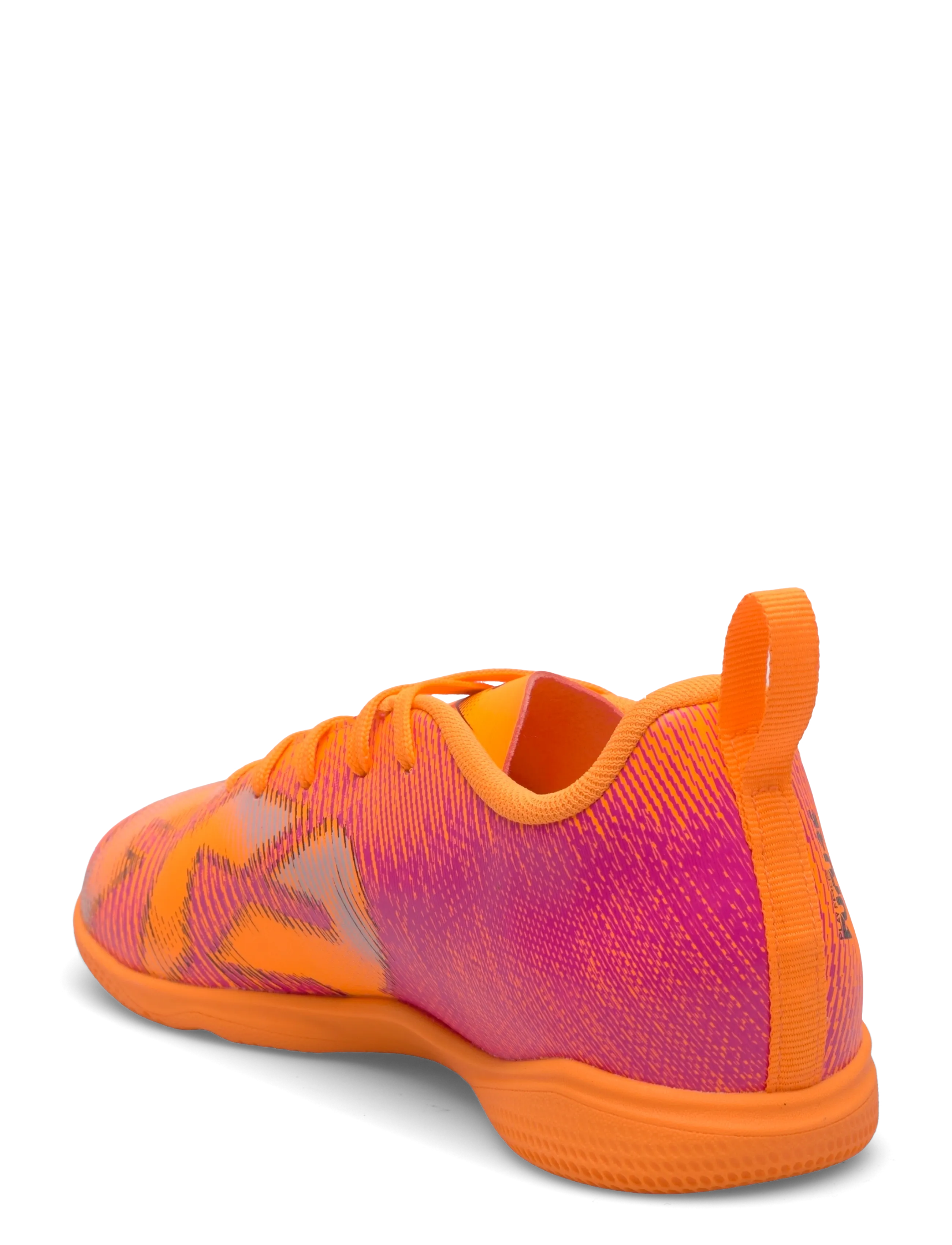 PUMA - FUTURE 8 PLAY IT Jr - fótboltaskór - heat fire-puma black-ravish - 2