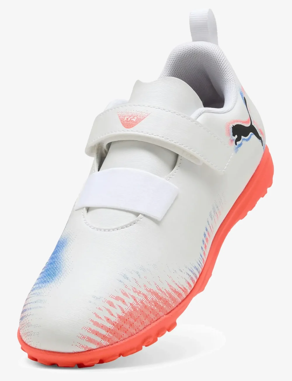 PUMA - FUTURE 8 PLAY V TT Jr - drabužiai - puma white-puma black-glowing red - 4