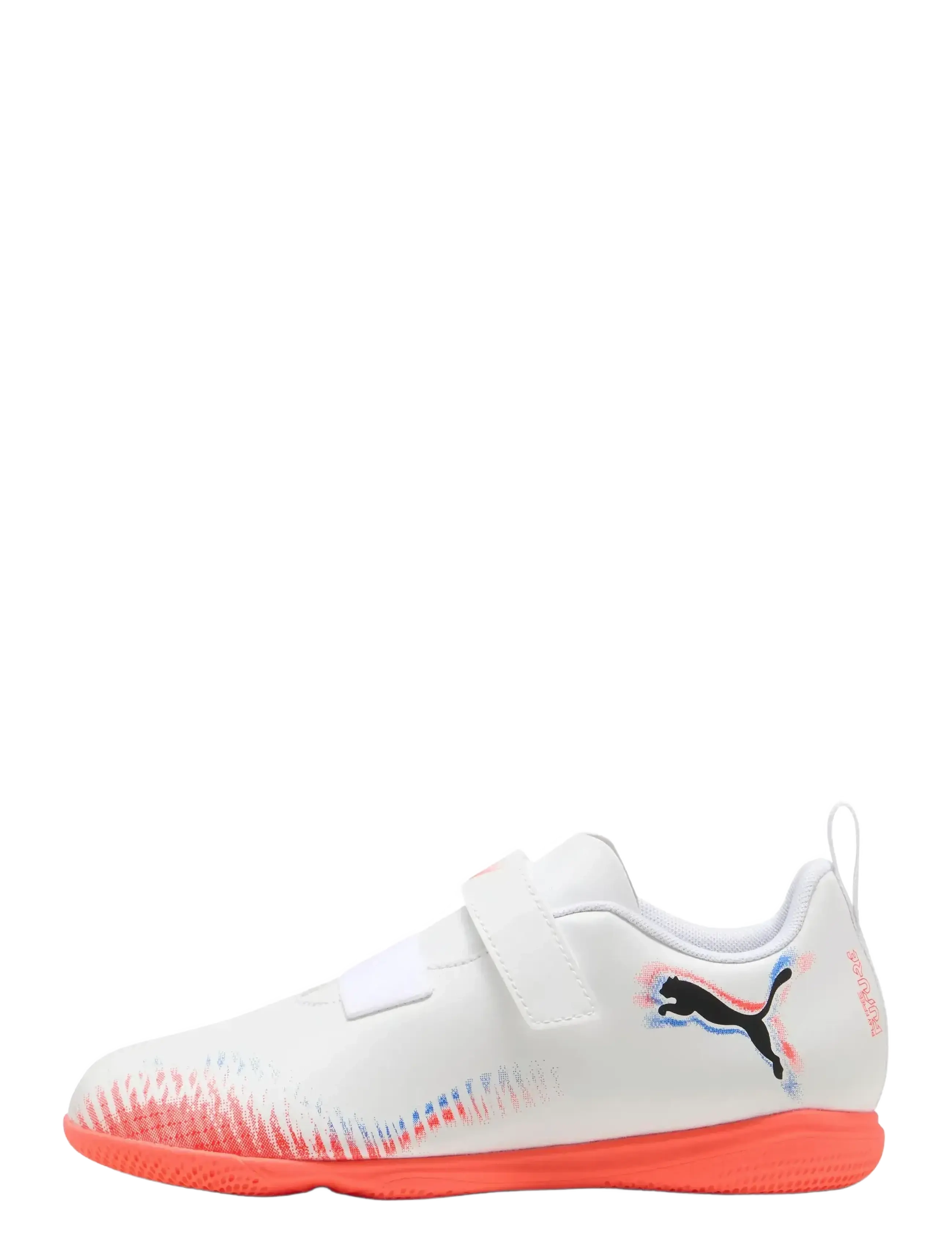 PUMA - FUTURE 8 PLAY V IT Jr - puma white-puma black-glowing red - 1