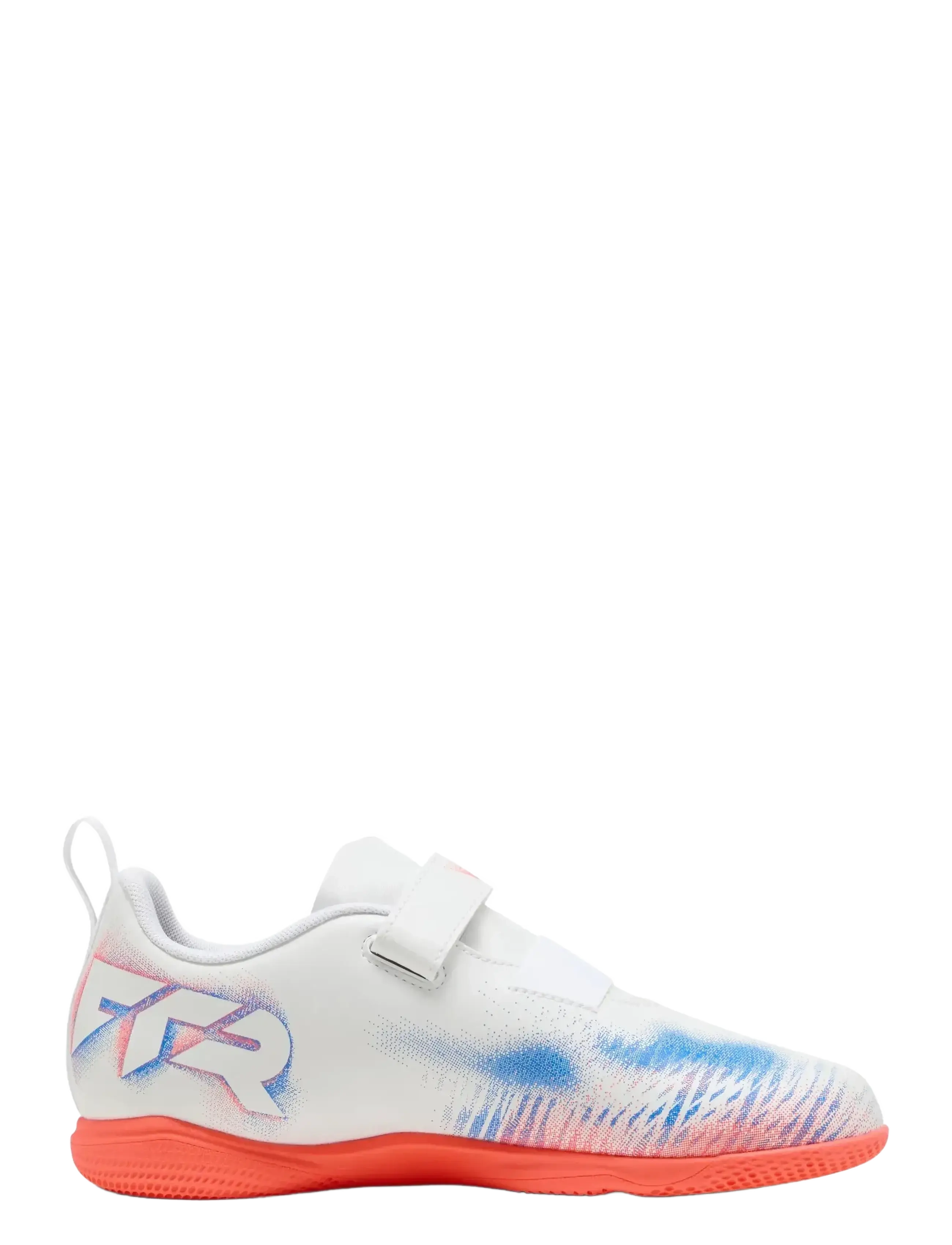 PUMA - FUTURE 8 PLAY V IT Jr - puma white-puma black-glowing red - 3