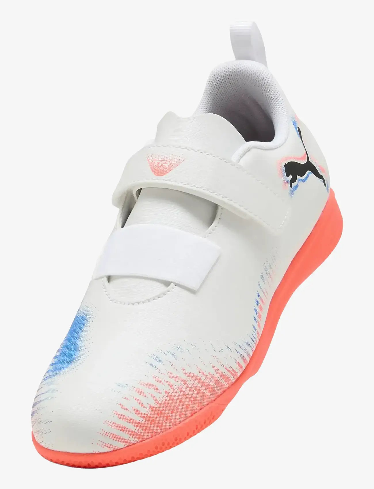 PUMA - FUTURE 8 PLAY V IT Jr - kläder - puma white-puma black-glowing red - 4