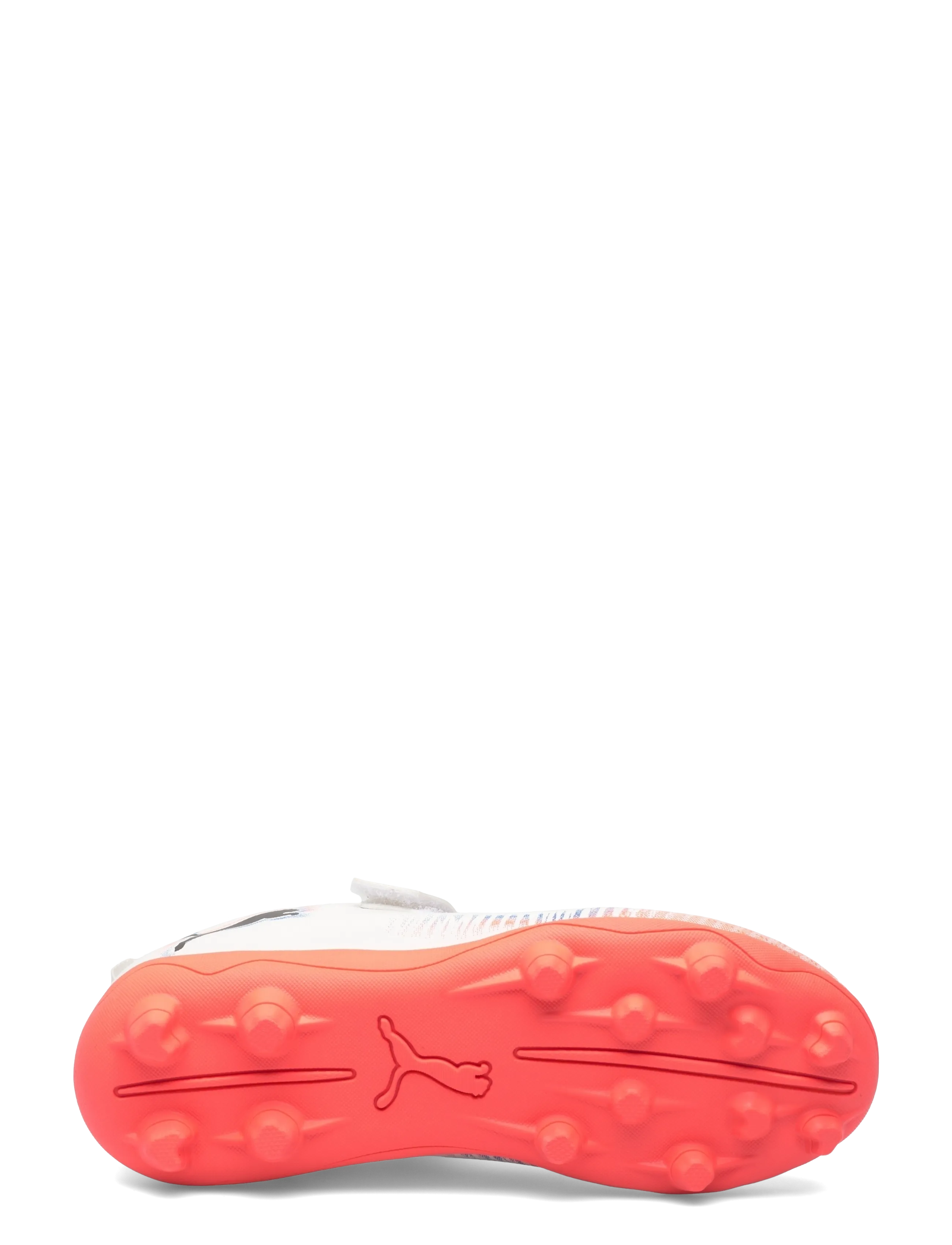 PUMA - FUTURE 8 PLAY V FG/AG RB Jr - kläder - puma white-puma black-glowing red - 4