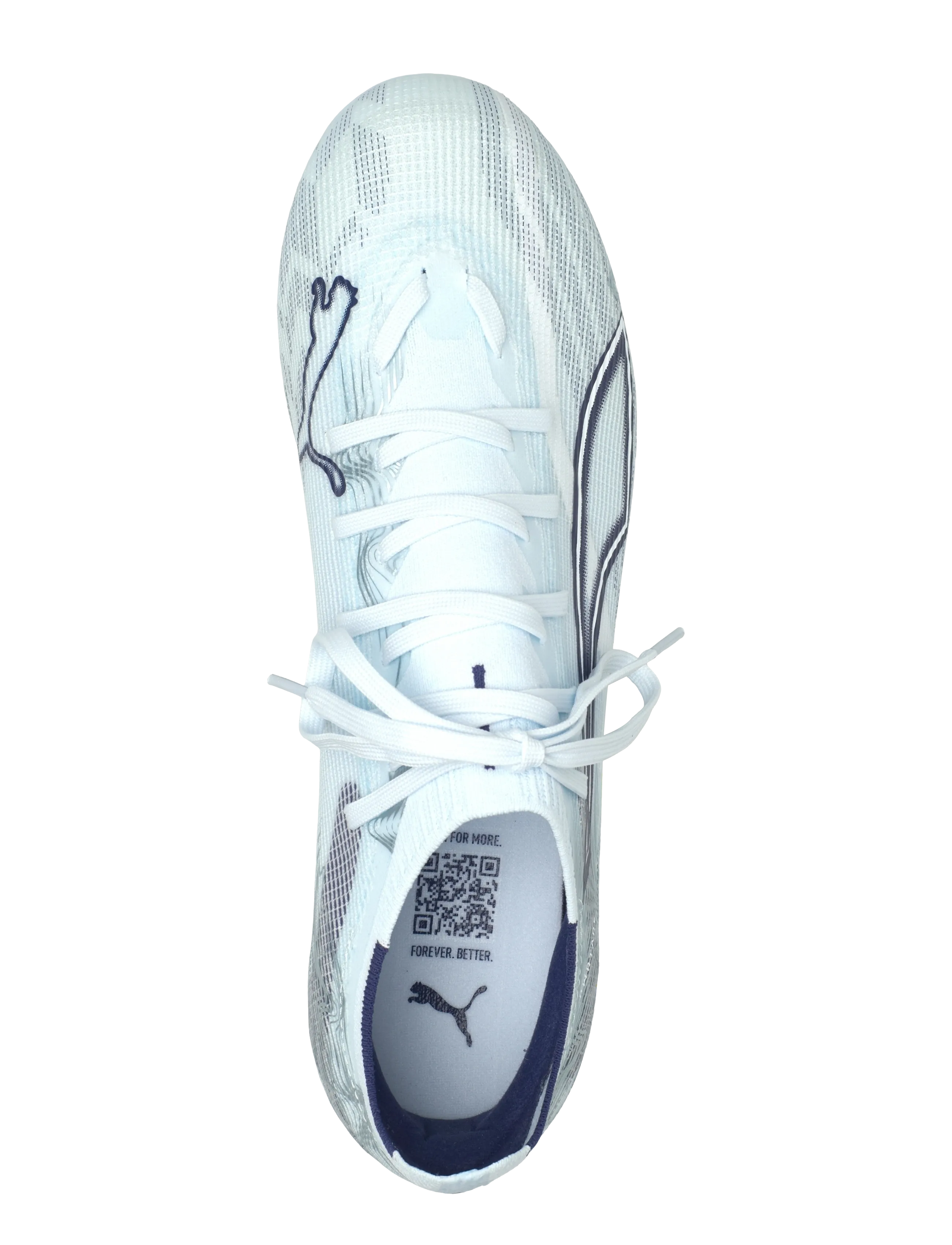 PUMA - ULTRA 6 MATCH FG/AG - fotbollsskor - icy blue-puma white-blue jewel - 3
