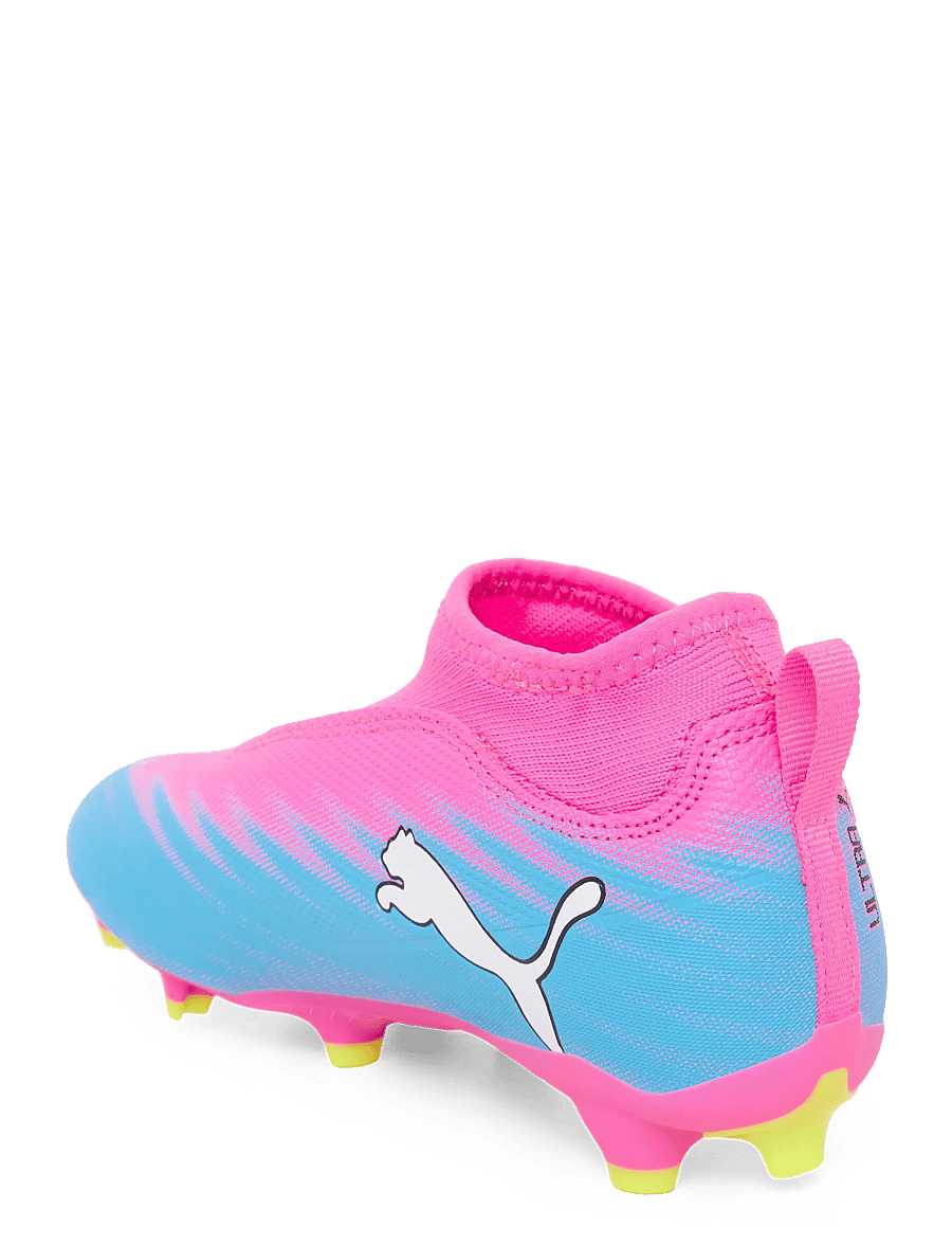 PUMA - ULTRA 6 MATCH+ LL FG/AG Jr - poison pink-puma white-sun stream-bright aqua-puma black - 1