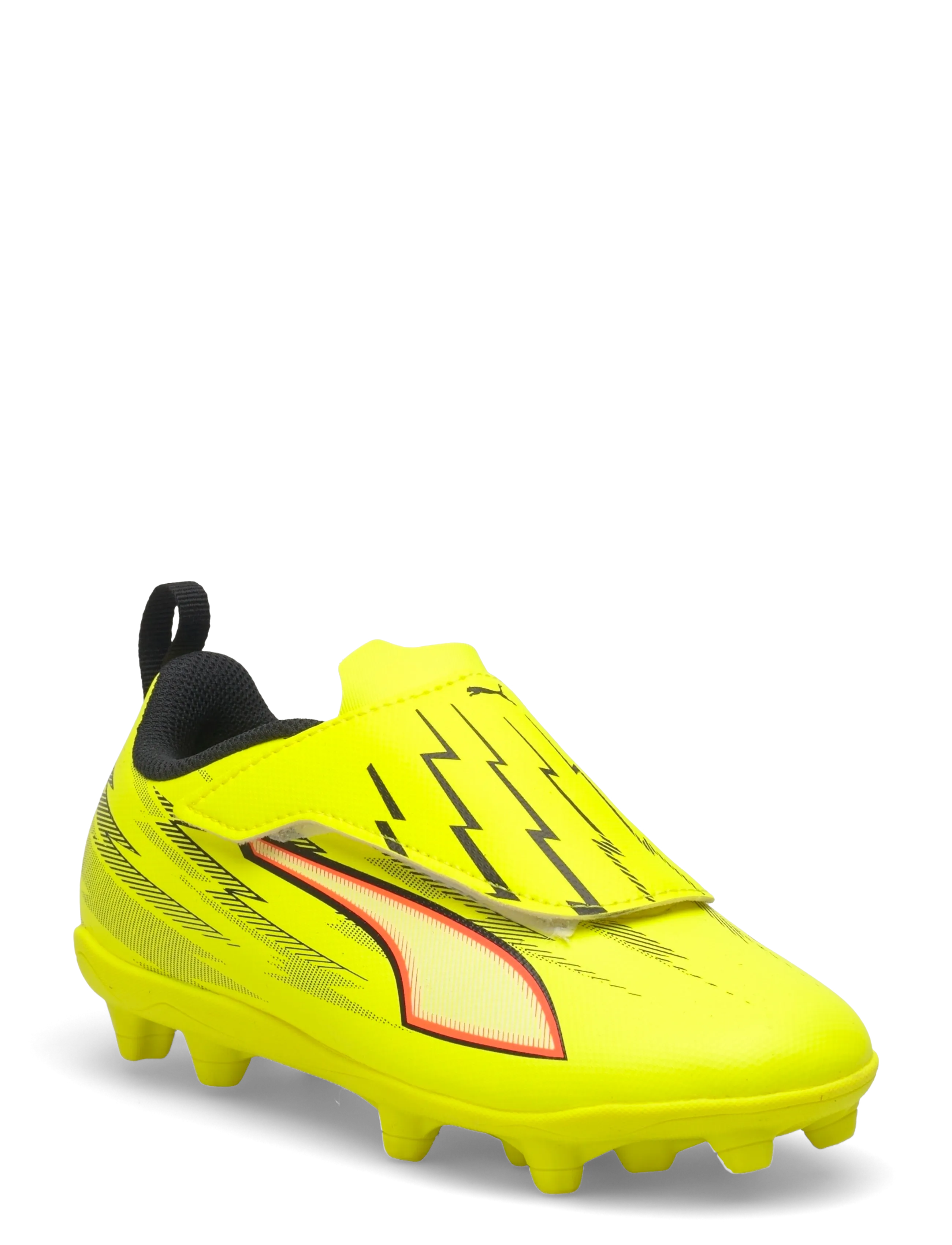 PUMA - ULTRA 6 PLAY V FG/AG RB Jr - tøj - yellow alert-puma black-glowing red-lime squeeze - 1