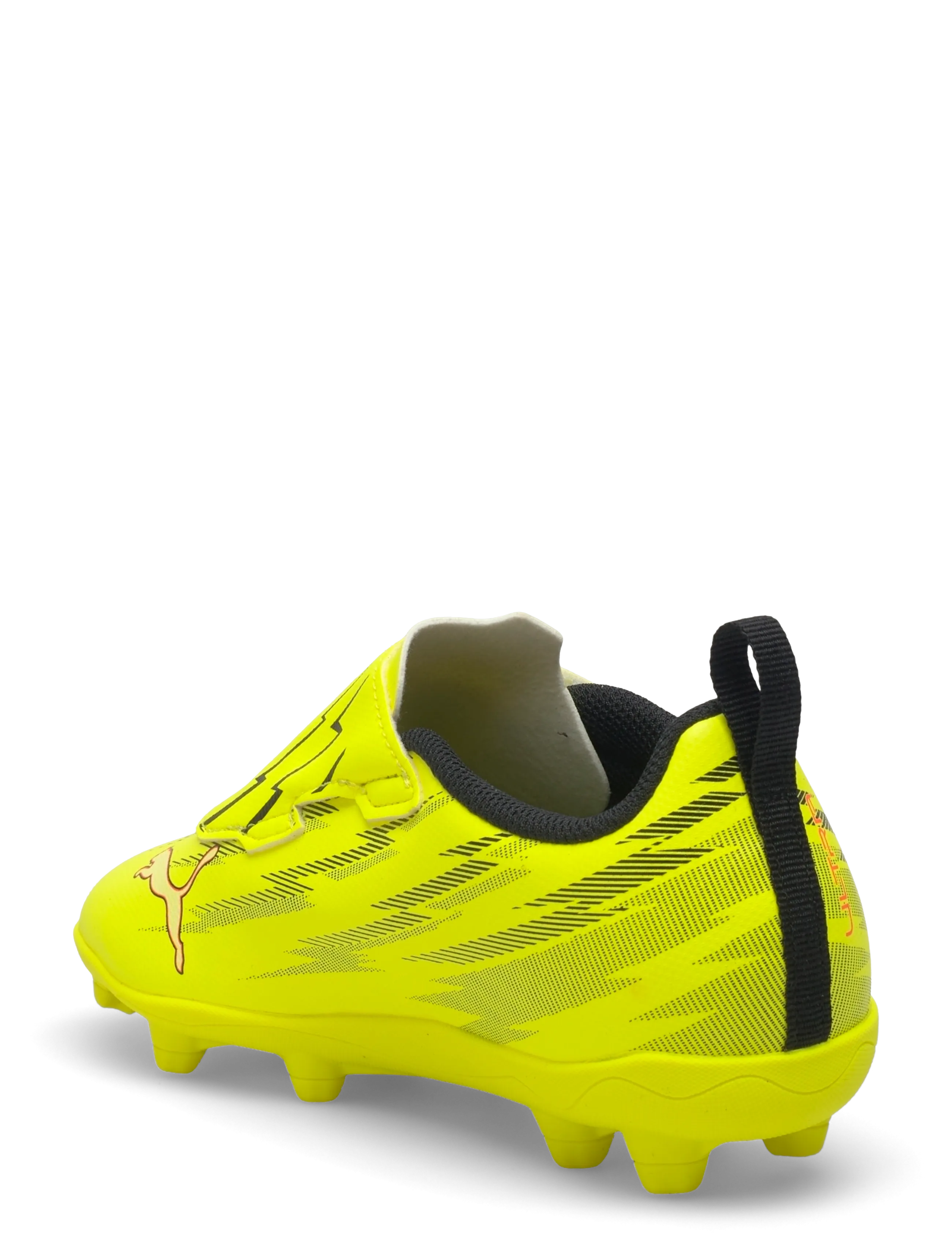PUMA - ULTRA 6 PLAY V FG/AG RB Jr - tøj - yellow alert-puma black-glowing red-lime squeeze - 2