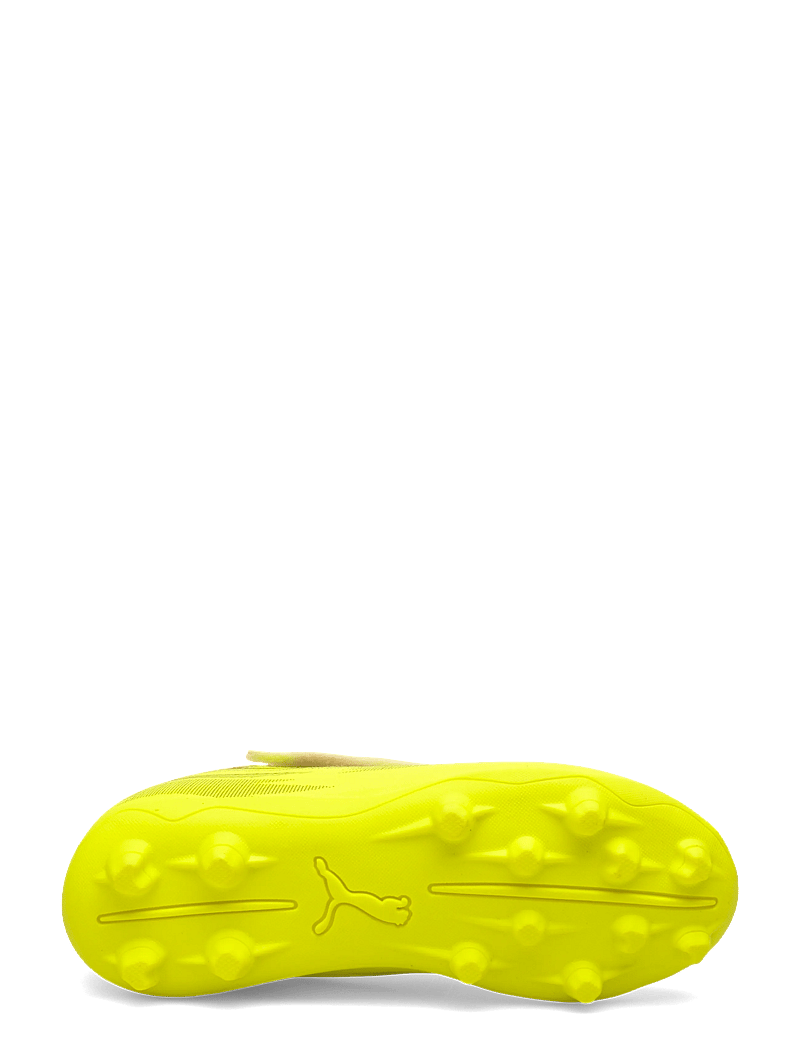 PUMA - ULTRA 6 PLAY V FG/AG RB Jr - tøj - yellow alert-puma black-glowing red-lime squeeze - 4