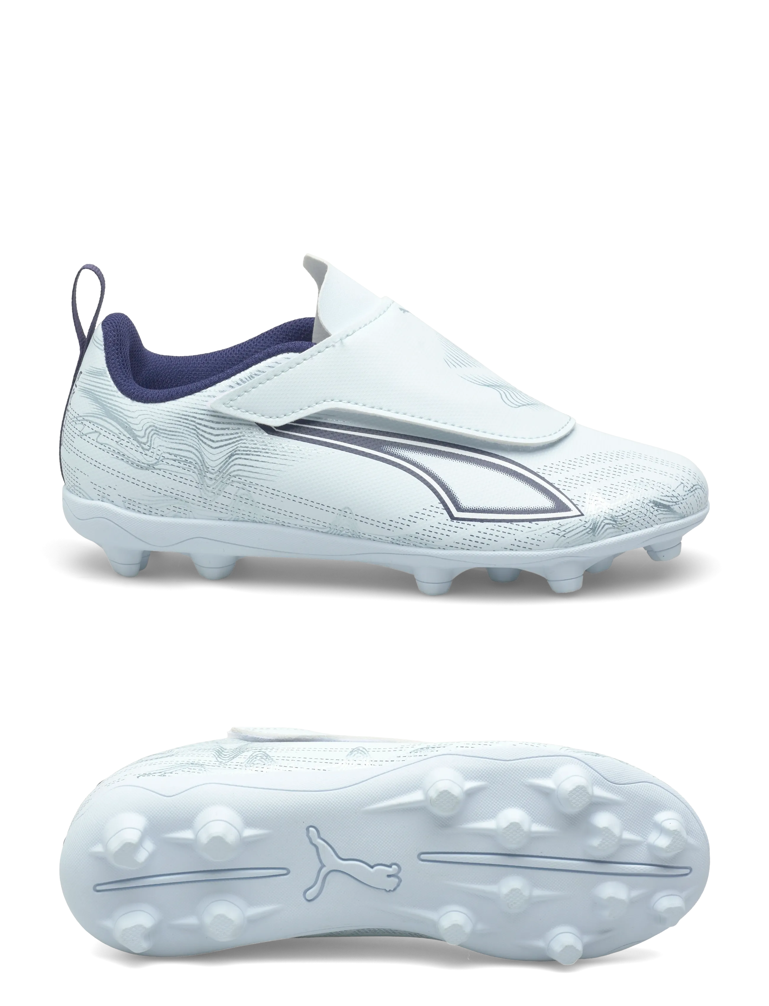 PUMA - ULTRA 6 PLAY V FG/AG RB Jr - kläder - icy blue-puma white-blue jewel - 2
