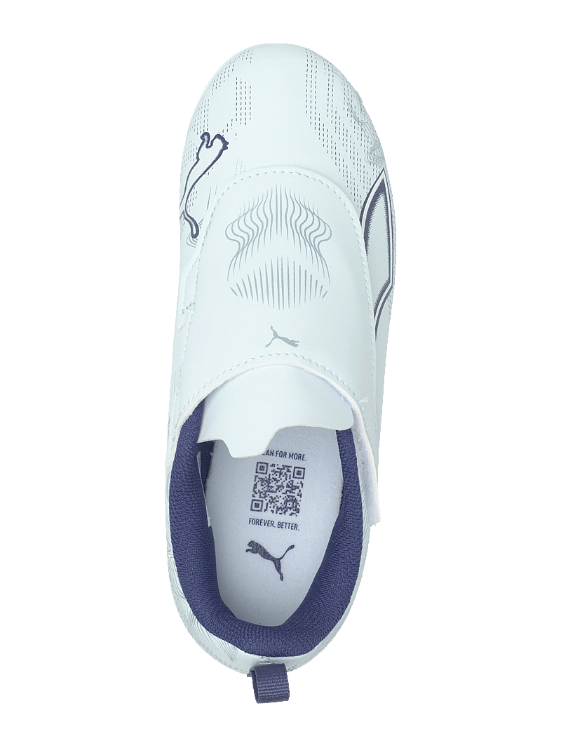 PUMA - ULTRA 6 PLAY V FG/AG RB Jr - tøj - icy blue-puma white-blue jewel - 3