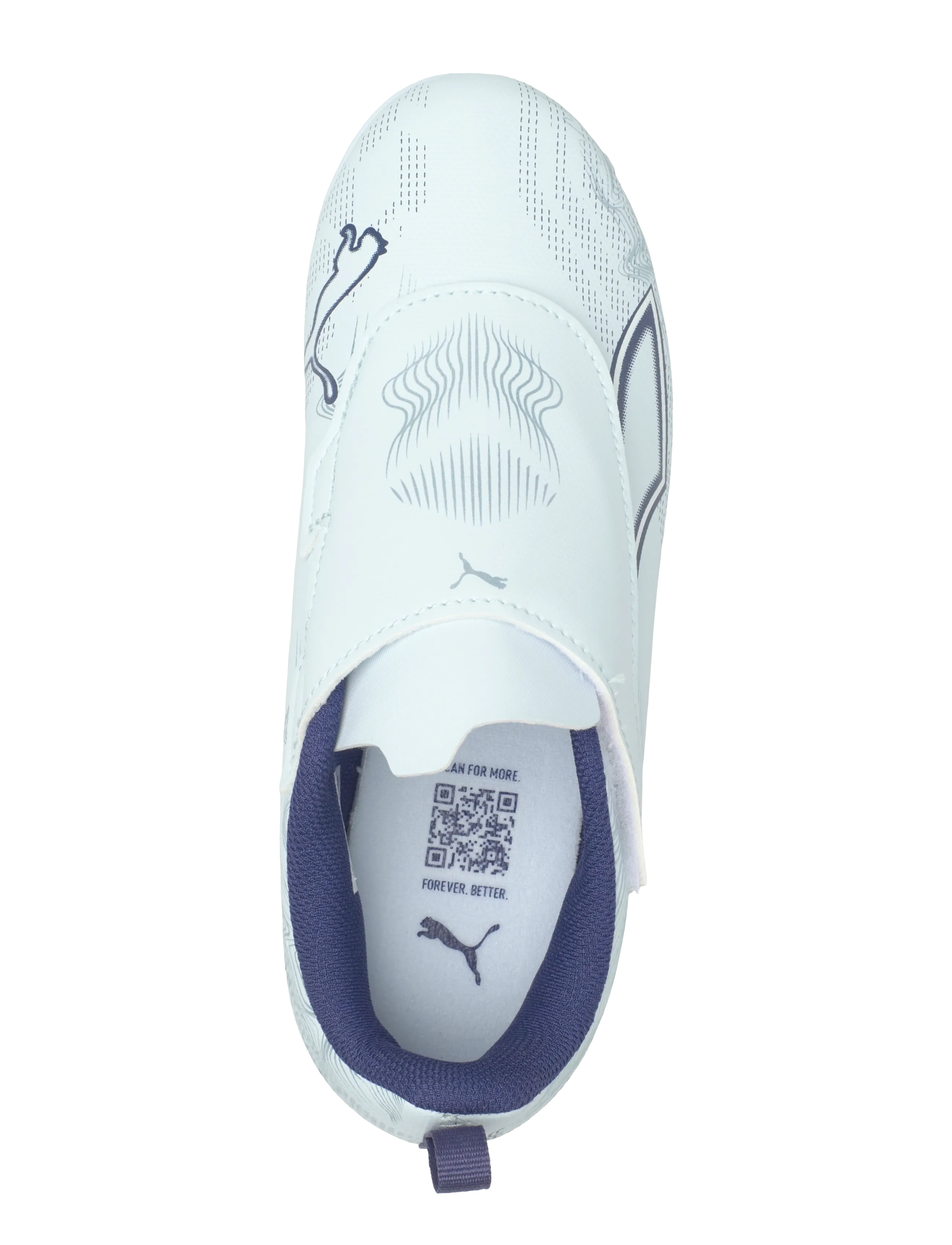 PUMA - ULTRA 6 PLAY V FG/AG RB Jr - kläder - icy blue-puma white-blue jewel - 3