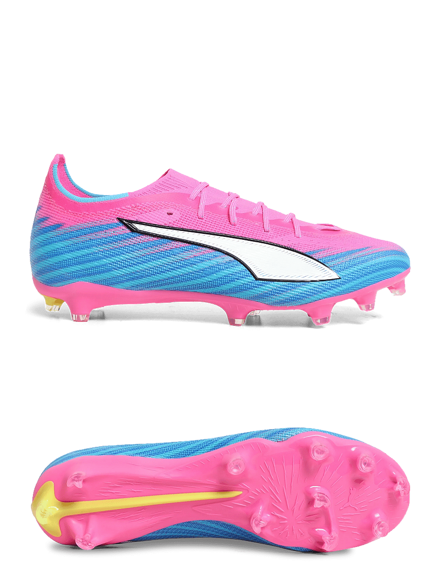 PUMA - ULTRA 6 PRO FG/AG - poison pink-puma white-sun stream-bright aqua-puma black - 0