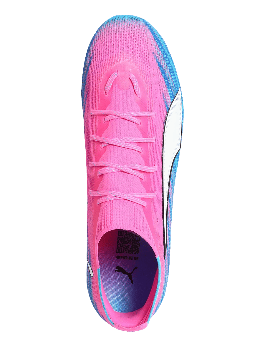 PUMA - ULTRA 6 PRO FG/AG - poison pink-puma white-sun stream-bright aqua-puma black - 3