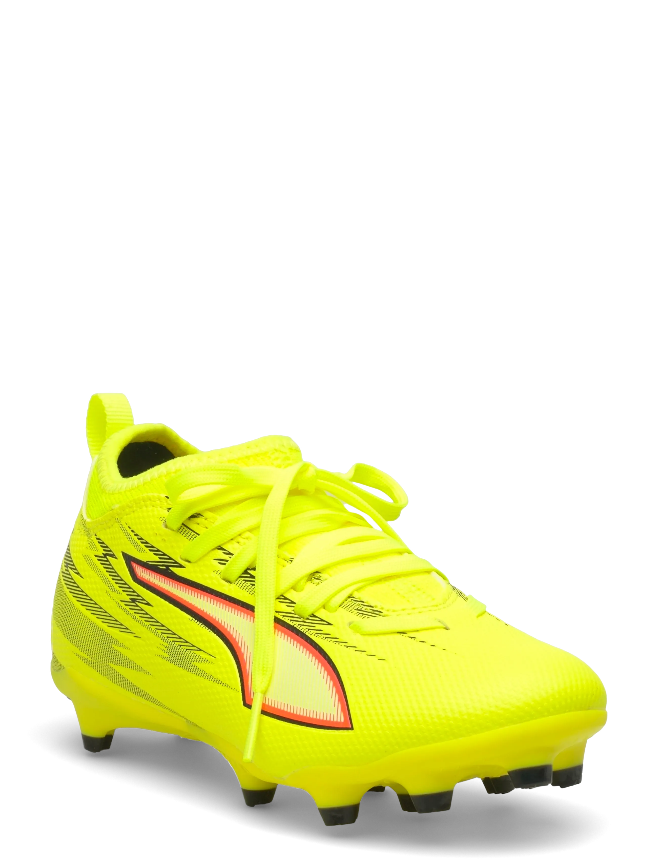 PUMA - ULTRA 6 MATCH FG/AG Jr - kleding - yellow alert-puma black-glowing red-lime squeeze - 1
