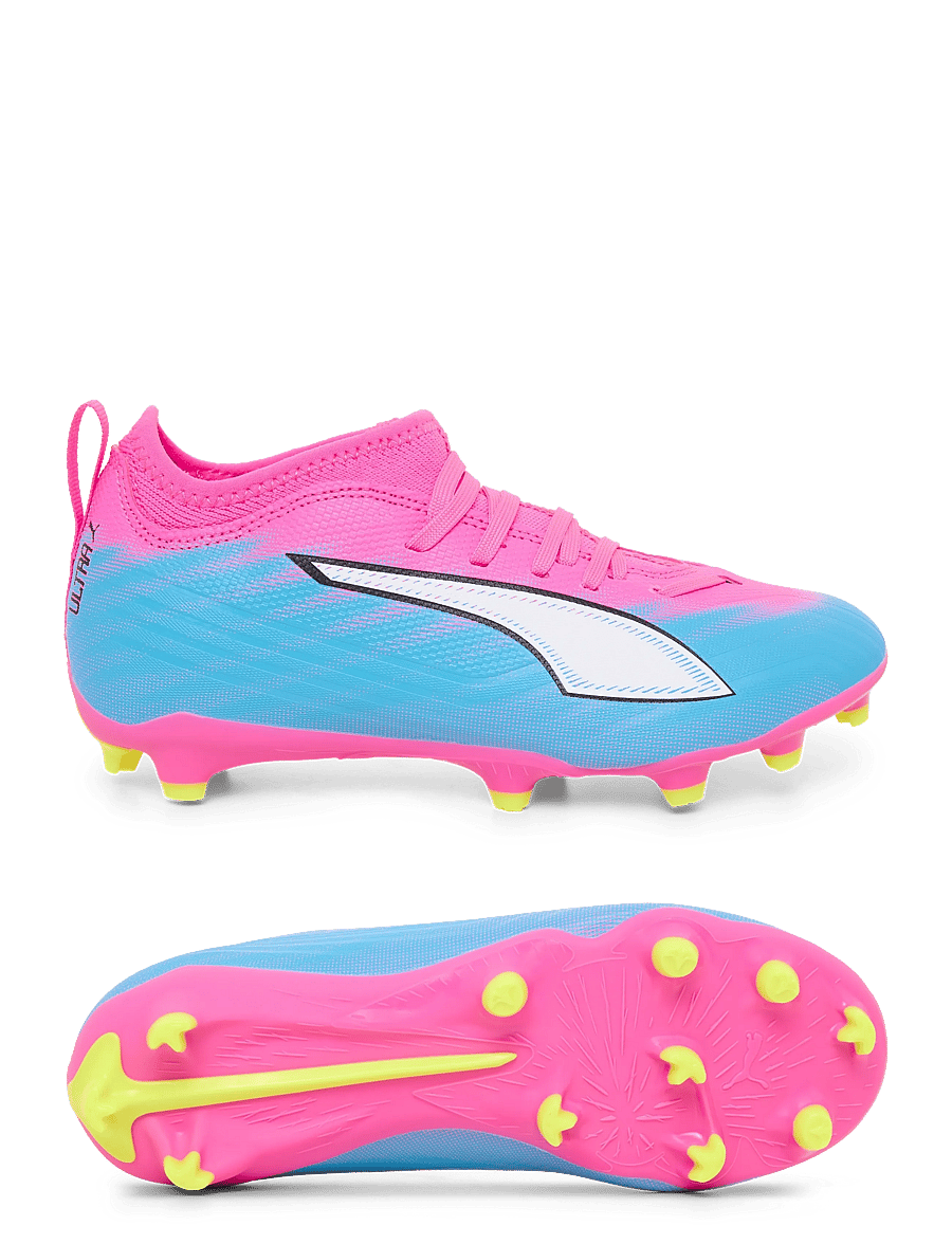PUMA - ULTRA 6 MATCH FG/AG Jr - kläder - poison pink-puma white-sun stream-bright aqua-puma black - 0