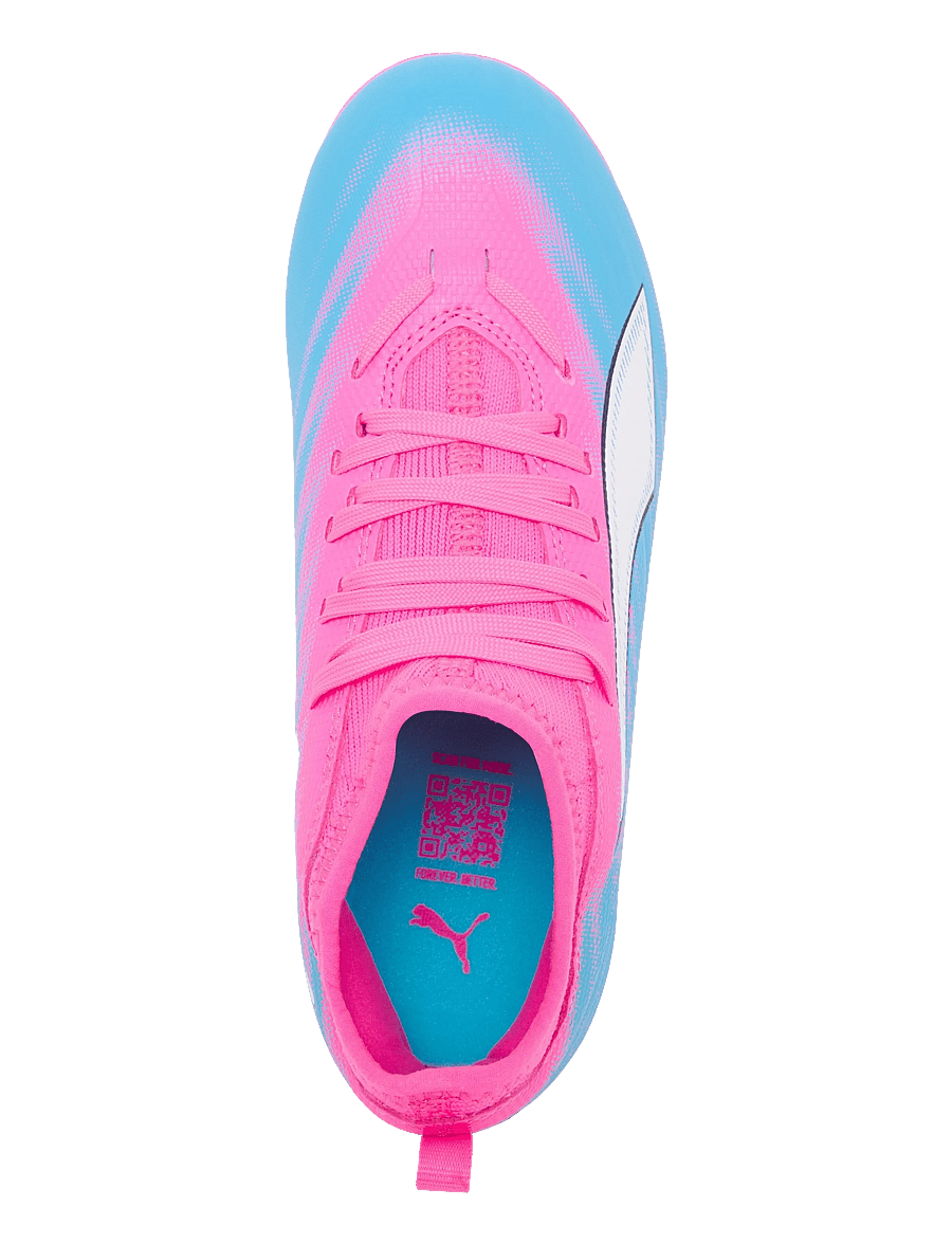 PUMA - ULTRA 6 MATCH FG/AG Jr - kläder - poison pink-puma white-sun stream-bright aqua-puma black - 3