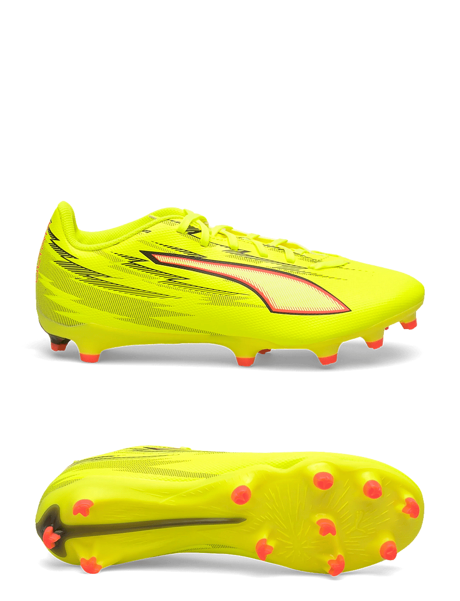 PUMA - ULTRA 6 PLAY FG/AG - fußballstiefel - yellow alert-puma black-glowing red-lime squeeze - 0
