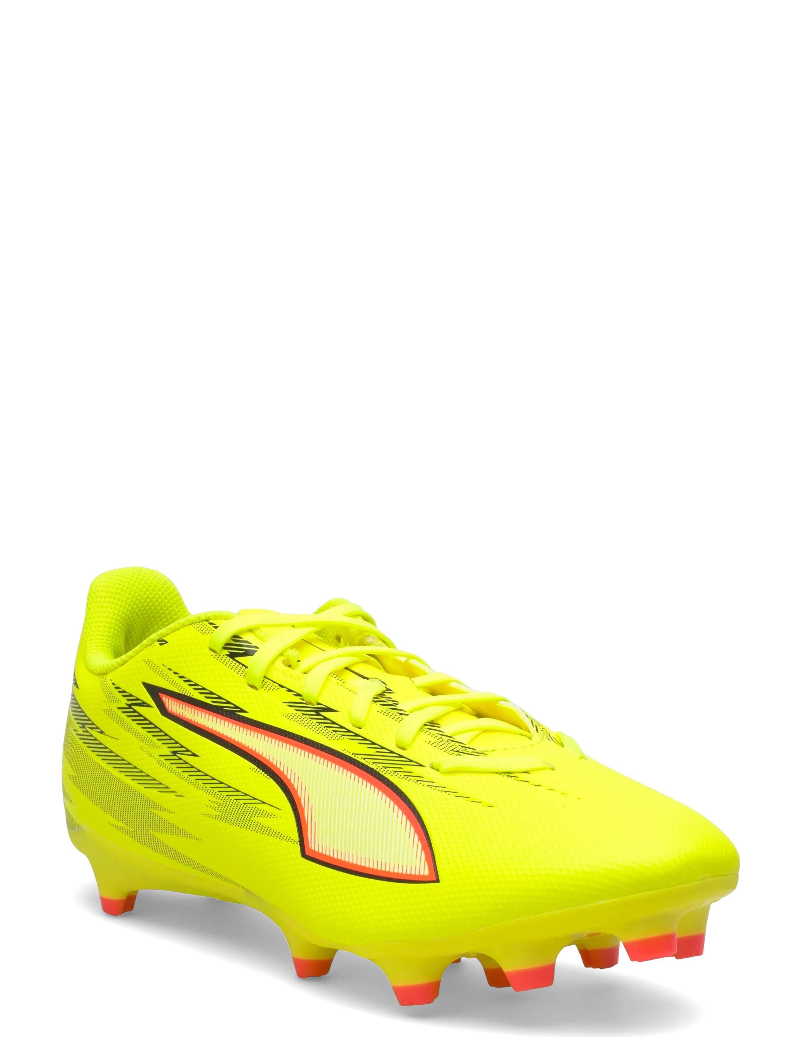 PUMA - ULTRA 6 PLAY FG/AG - fotbollsskor - yellow alert-puma black-glowing red-lime squeeze - 1