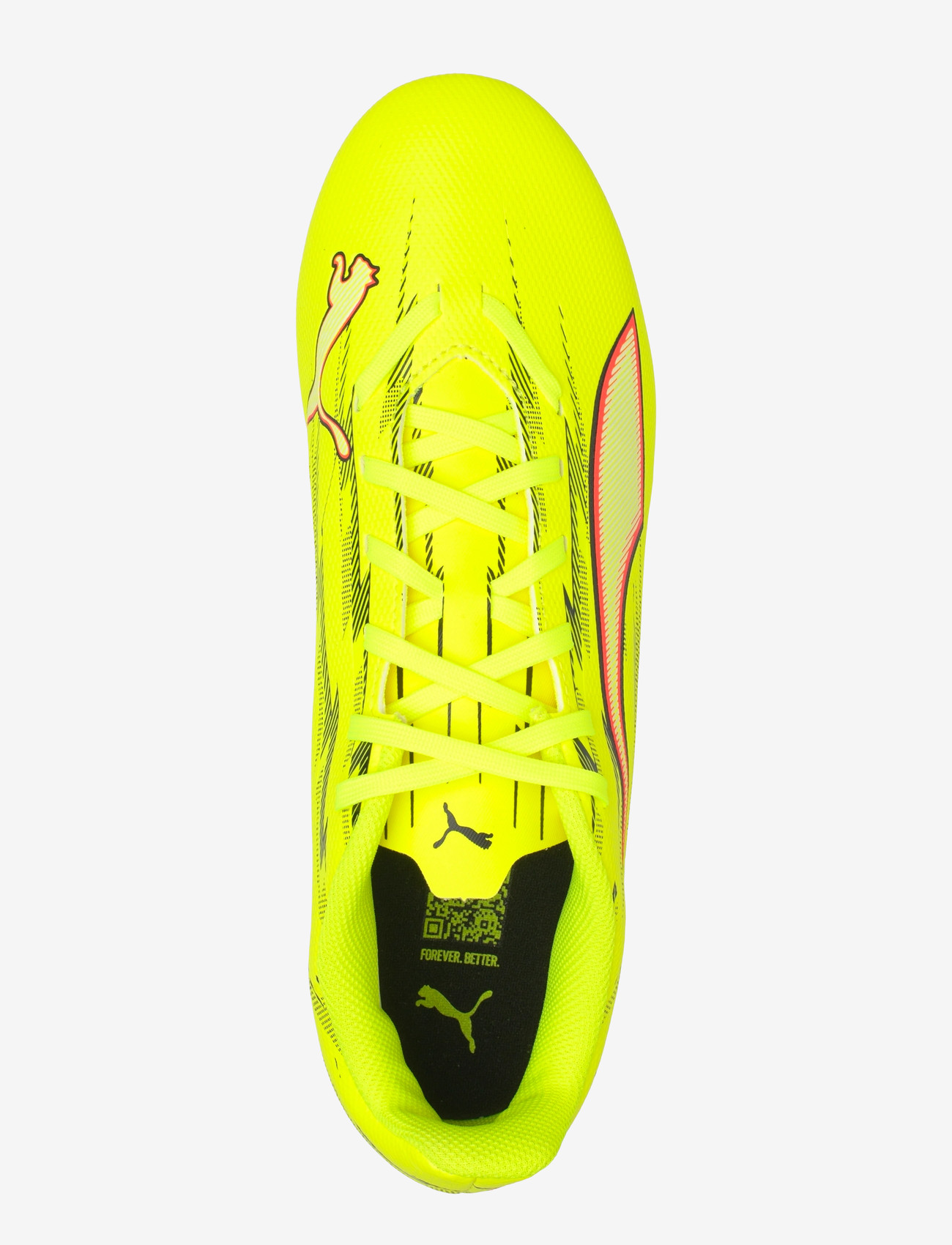 PUMA - ULTRA 6 PLAY FG/AG - jalgpalli puutsad - yellow alert-puma black-glowing red-lime squeeze - 3