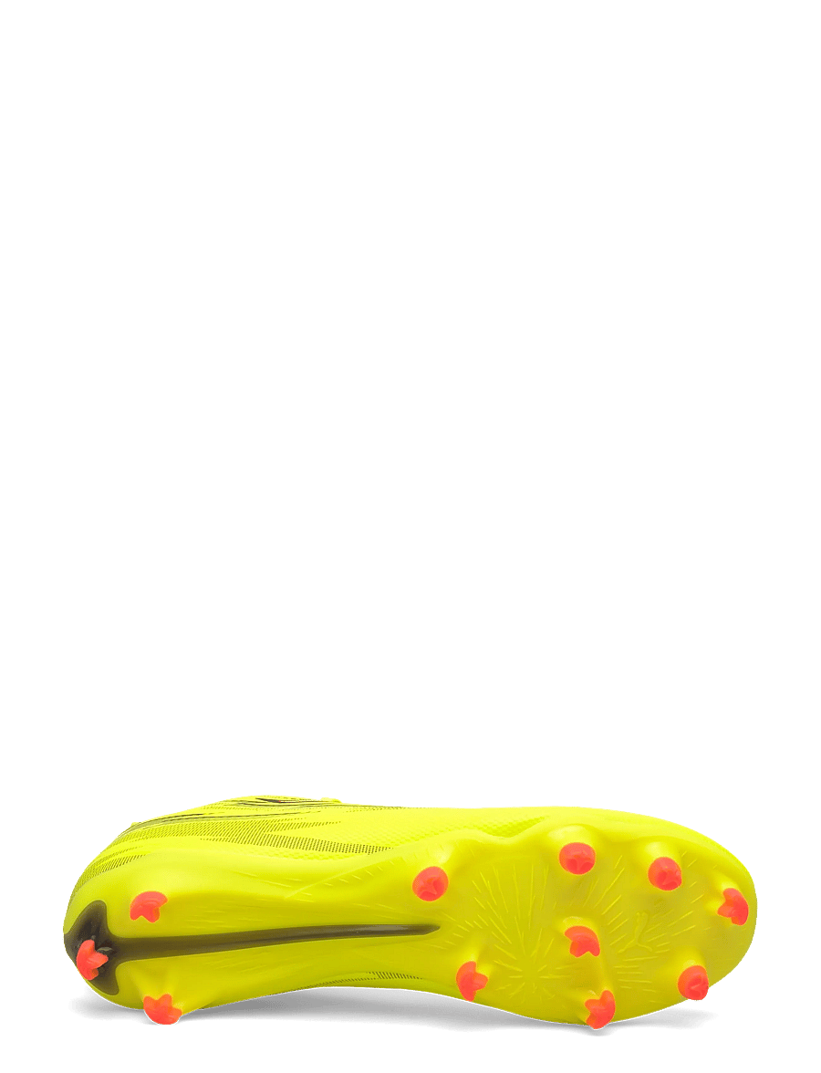 PUMA - ULTRA 6 PLAY FG/AG - fotbollsskor - yellow alert-puma black-glowing red-lime squeeze - 4