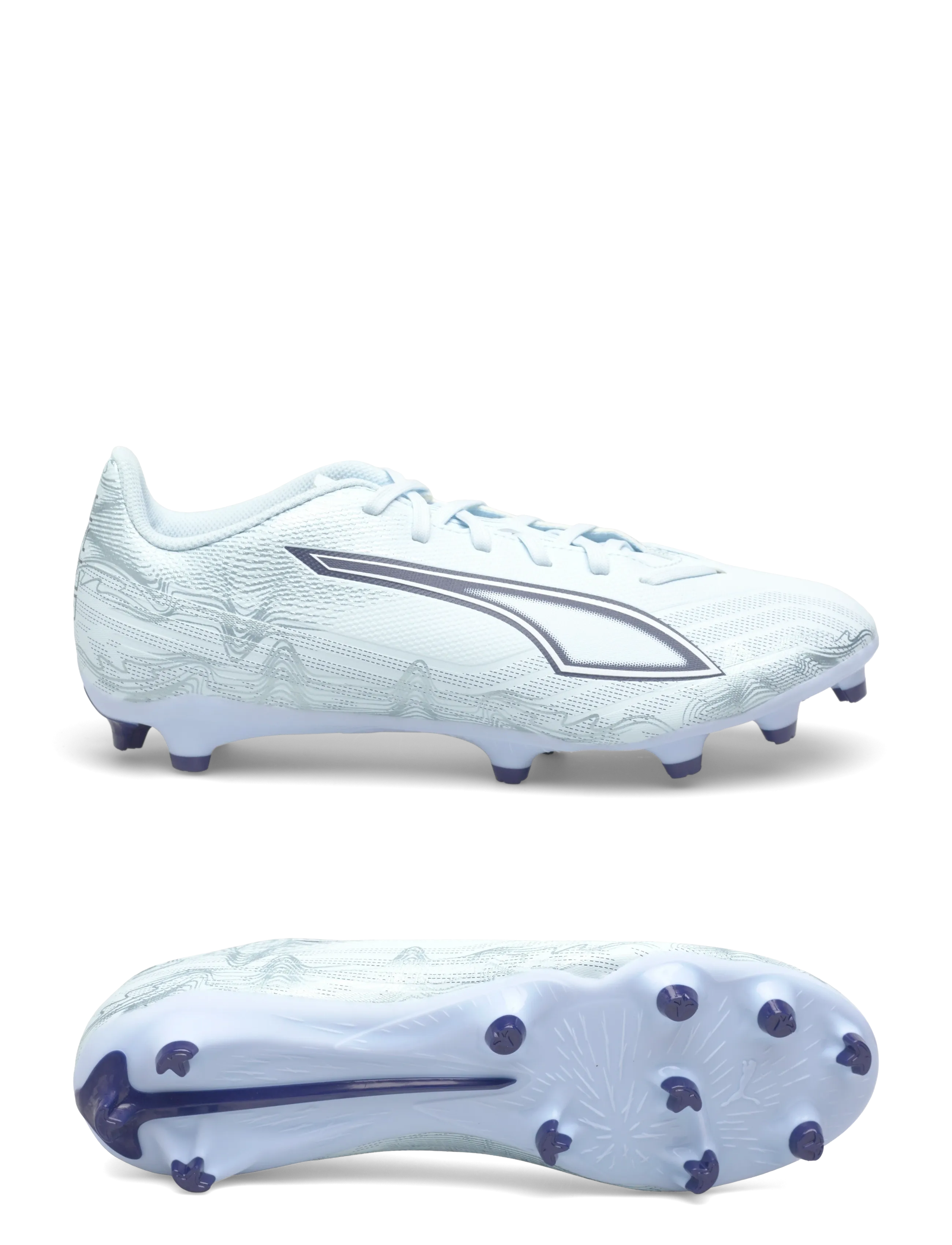 PUMA ULTRA 6 PLAY FG/AG - Schoenen - ICY BLUE-PUMA WHITE-BLUE JEWEL / blue