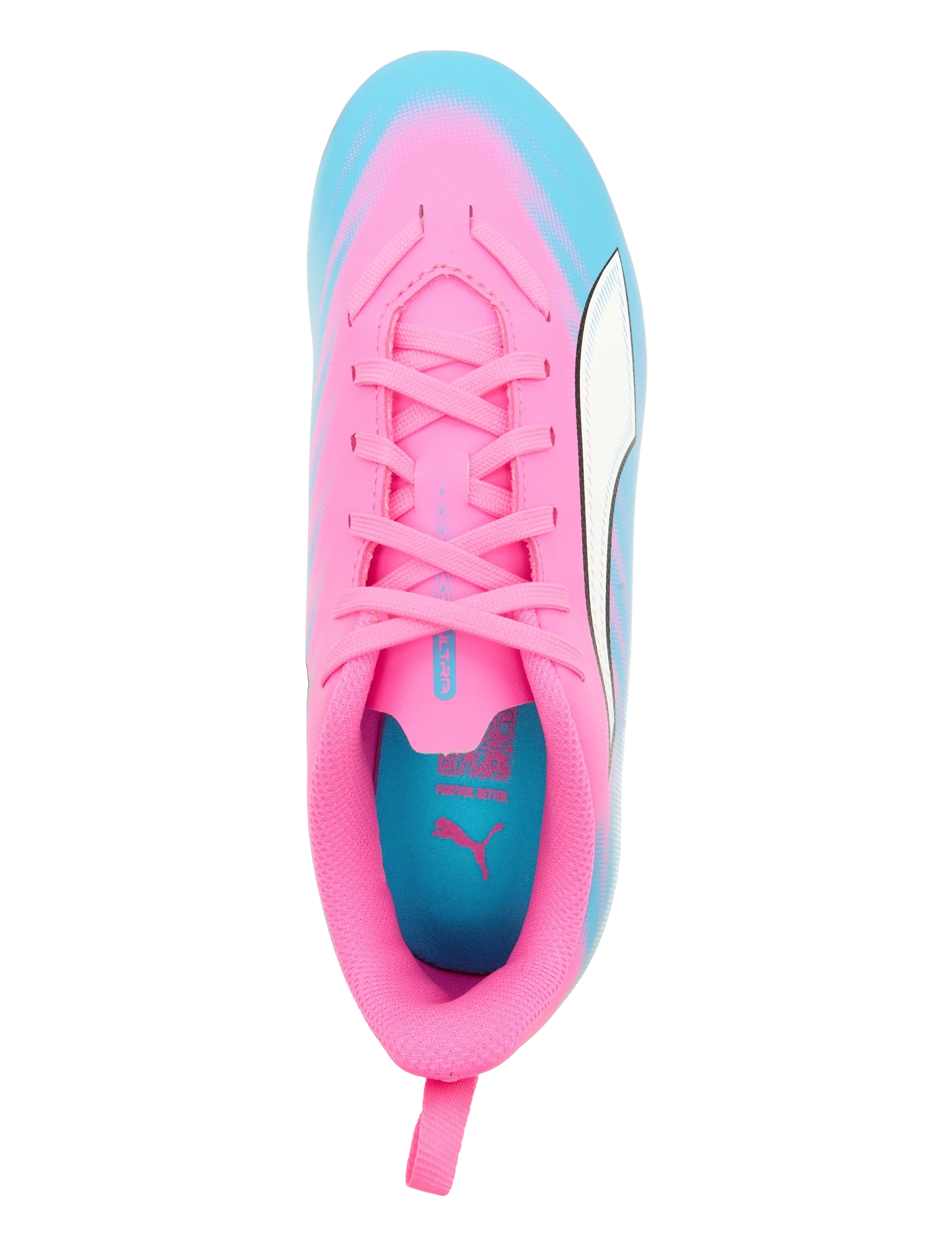 PUMA - ULTRA 6 PLAY FG/AG Jr - kläder - poison pink-puma white-sun stream-bright aqua-puma black - 3