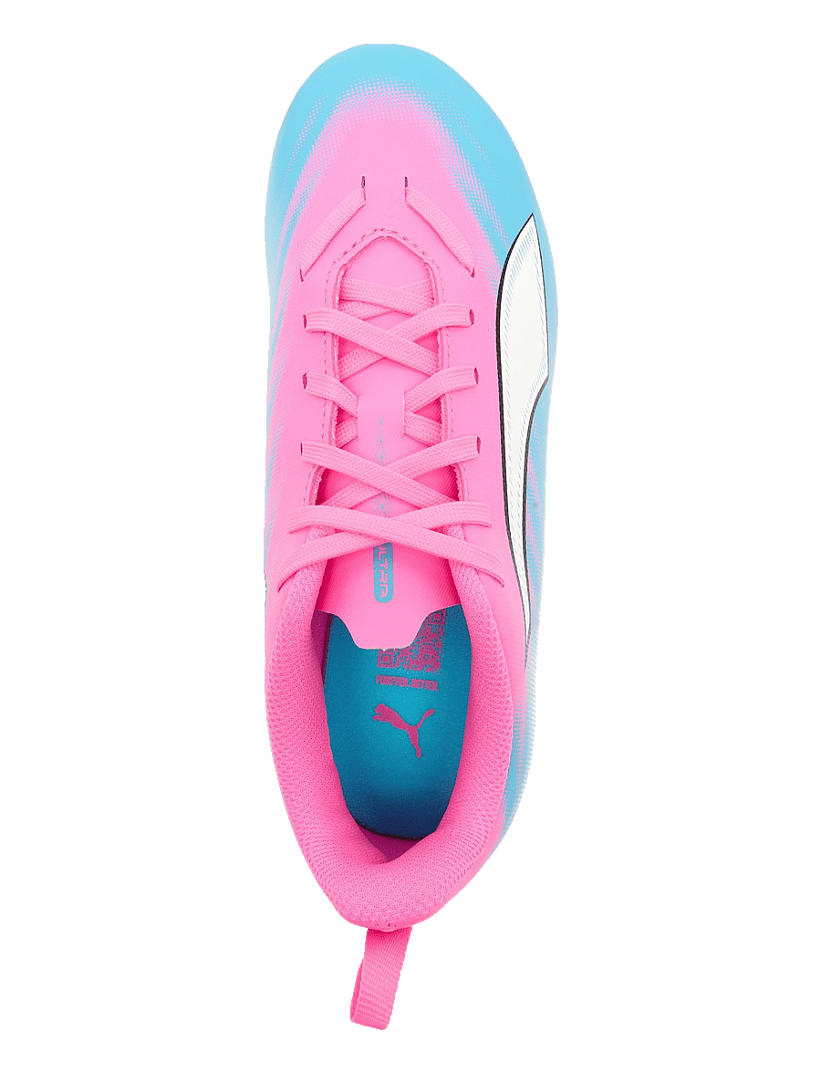 PUMA - ULTRA 6 PLAY FG/AG Jr - kläder - poison pink-puma white-sun stream-bright aqua-puma black - 3