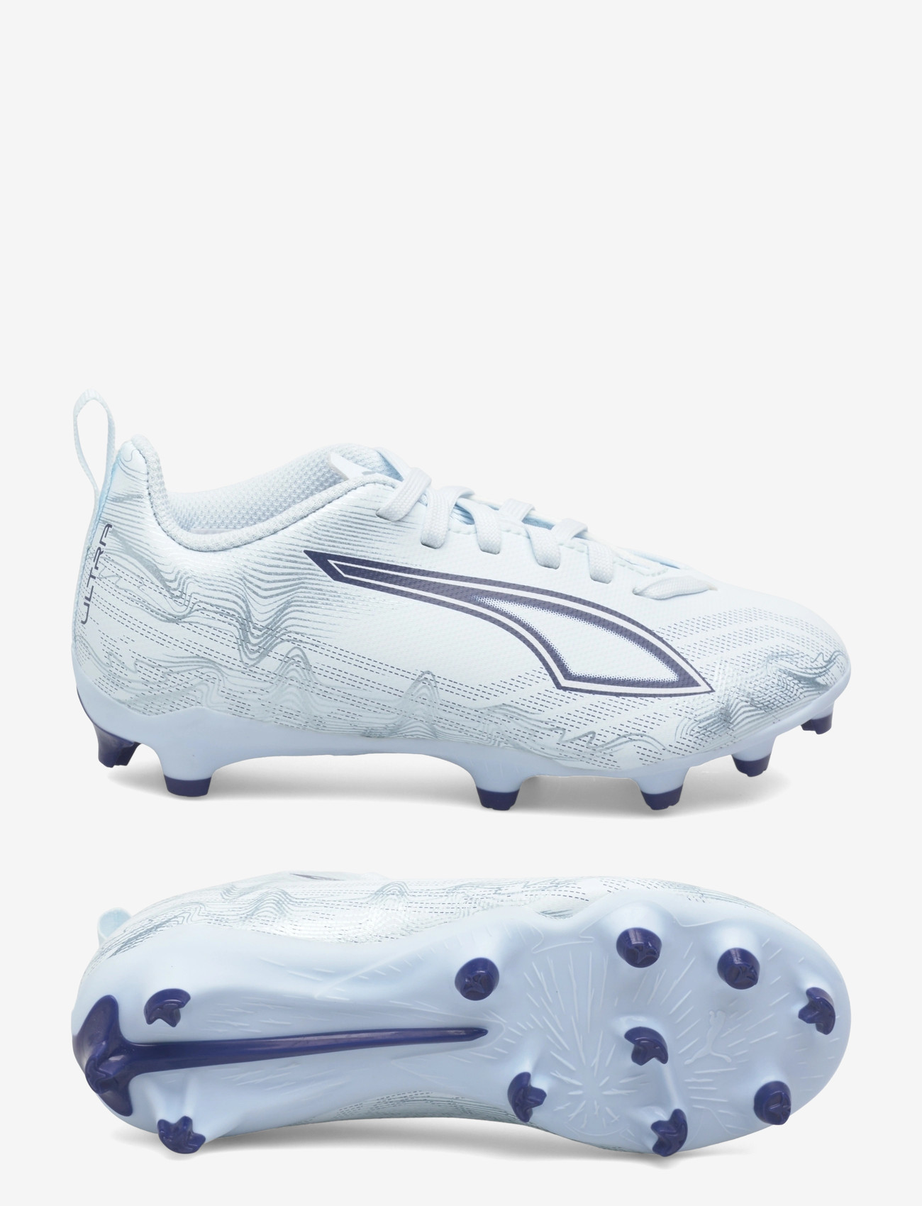 PUMA - ULTRA 6 PLAY FG/AG Jr - kleidung - icy blue-puma white-blue jewel - 0