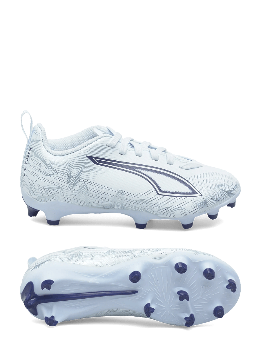 PUMA - ULTRA 6 PLAY FG/AG Jr - tøj - icy blue-puma white-blue jewel - 0
