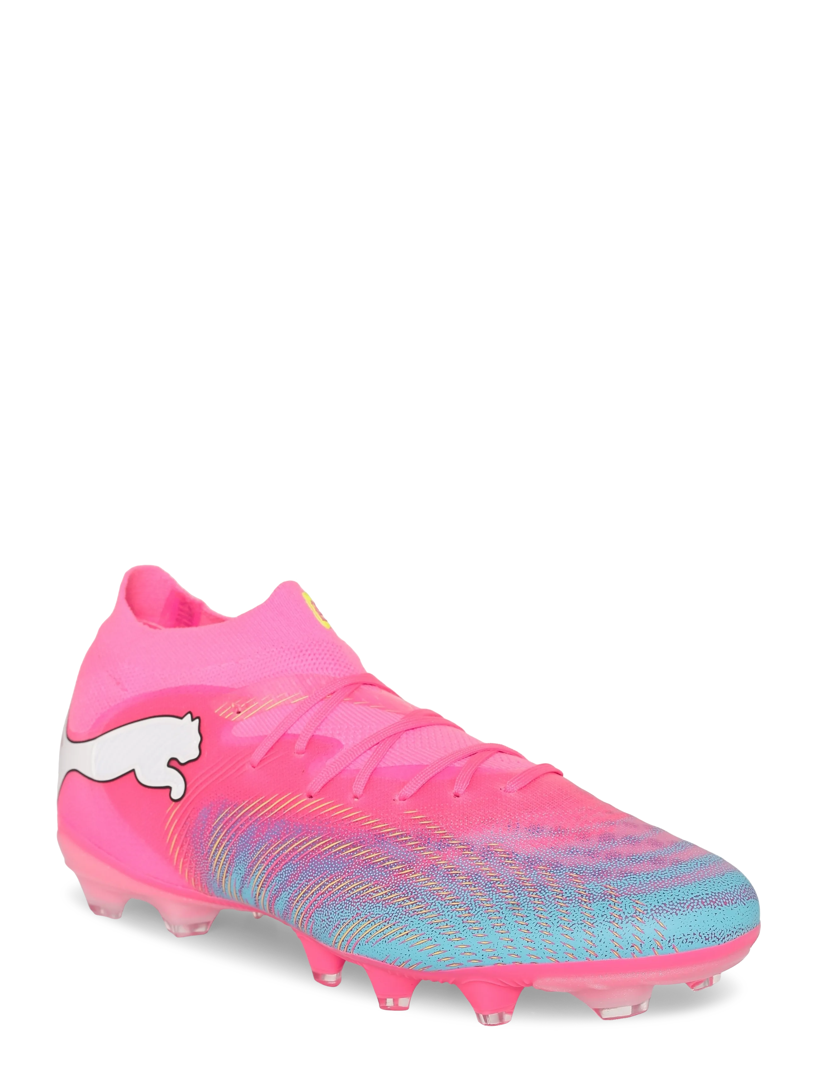 PUMA - FUTURE 9 PRO FG/AG - jalgpalli puutsad - poison pink-sun stream-bright aqua-puma white - 1