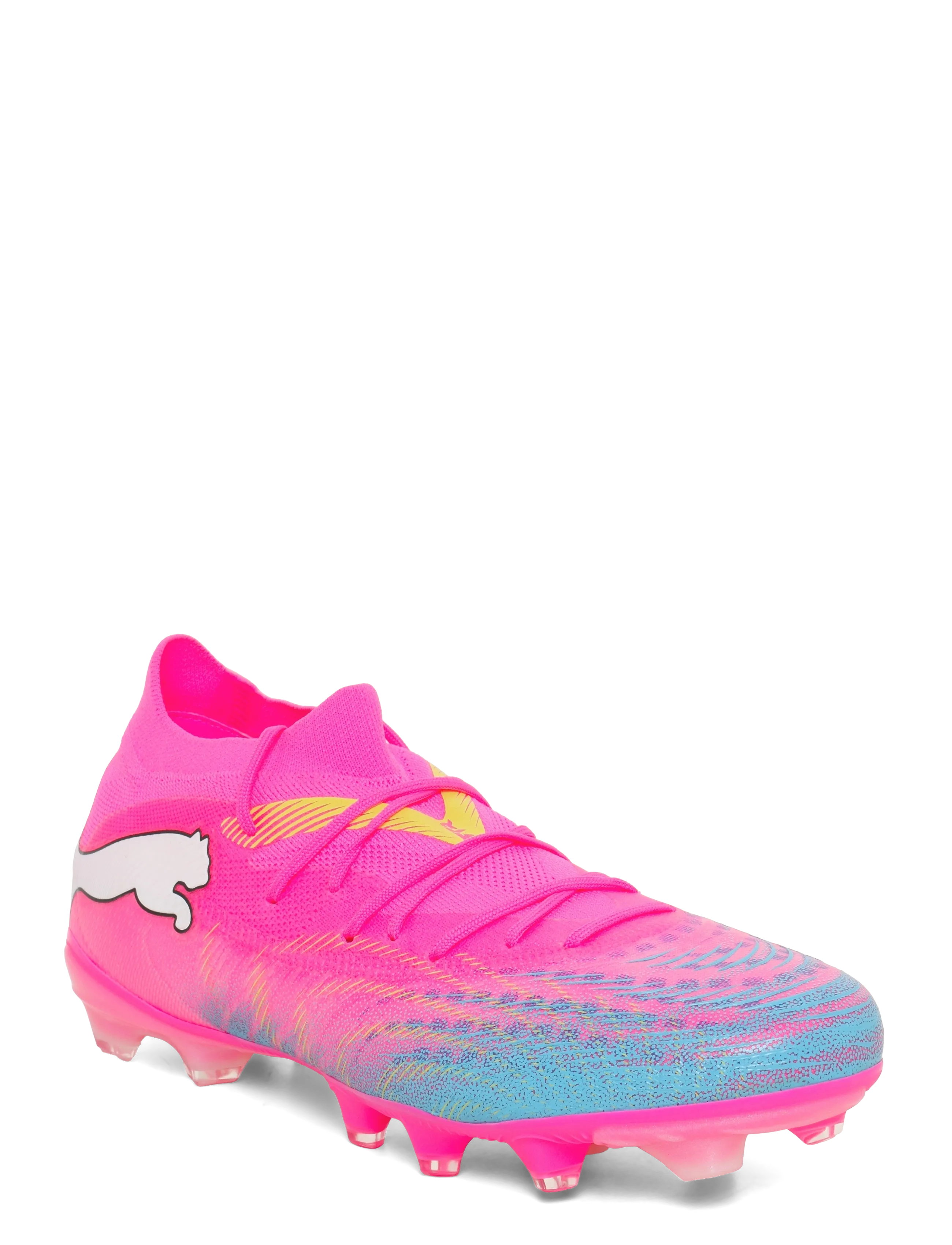 PUMA - FUTURE 9 MATCH FG/AG - fußballstiefel - poison pink-sun stream-bright aqua-puma white - 2
