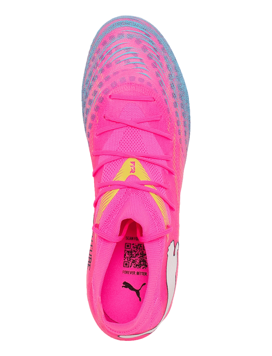 PUMA - FUTURE 9 MATCH FG/AG - fußballstiefel - poison pink-sun stream-bright aqua-puma white - 3