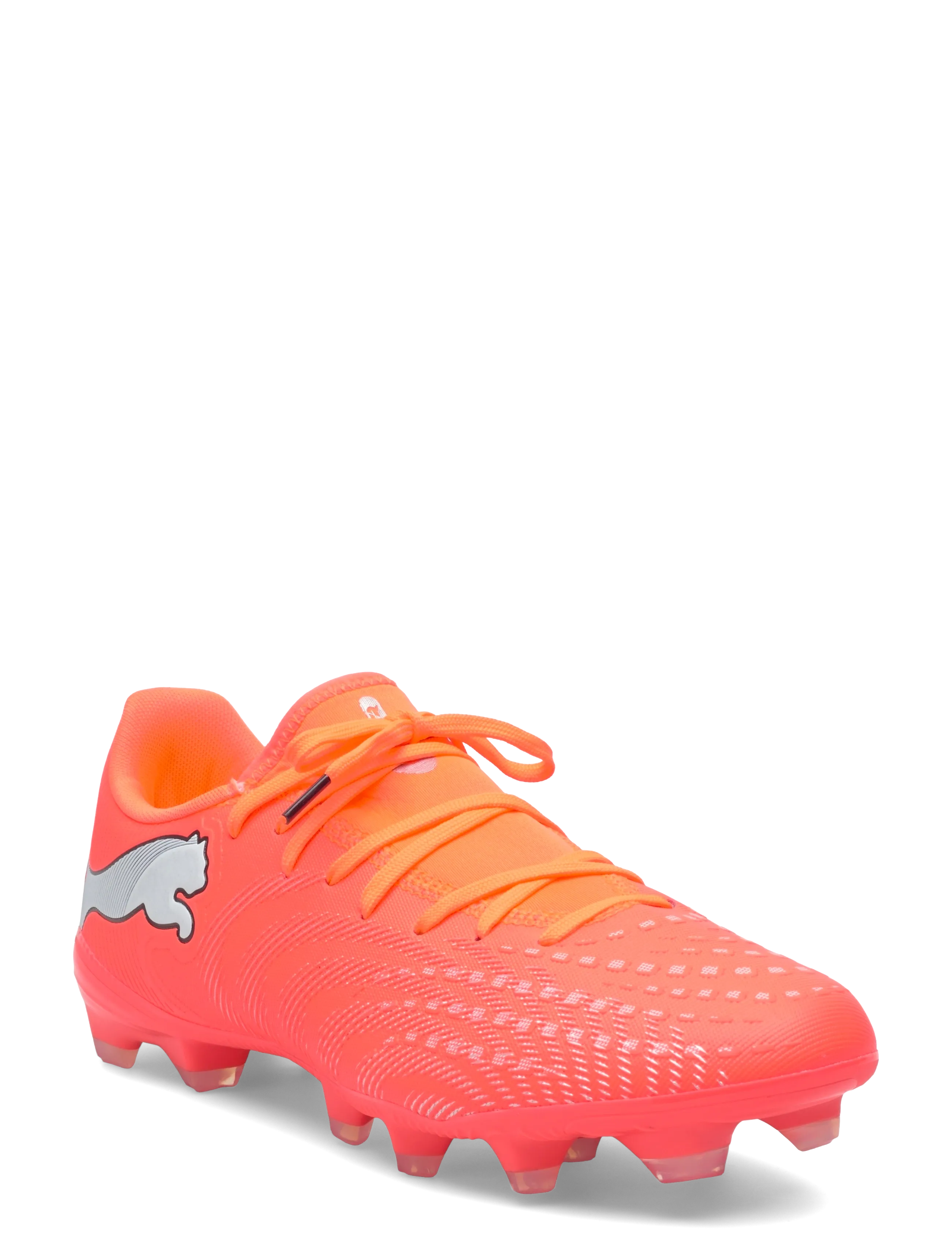 PUMA - FUTURE 9 PLAY FG/AG - fotbollsskor - glowing red-puma white-puma black-puma silver - 1