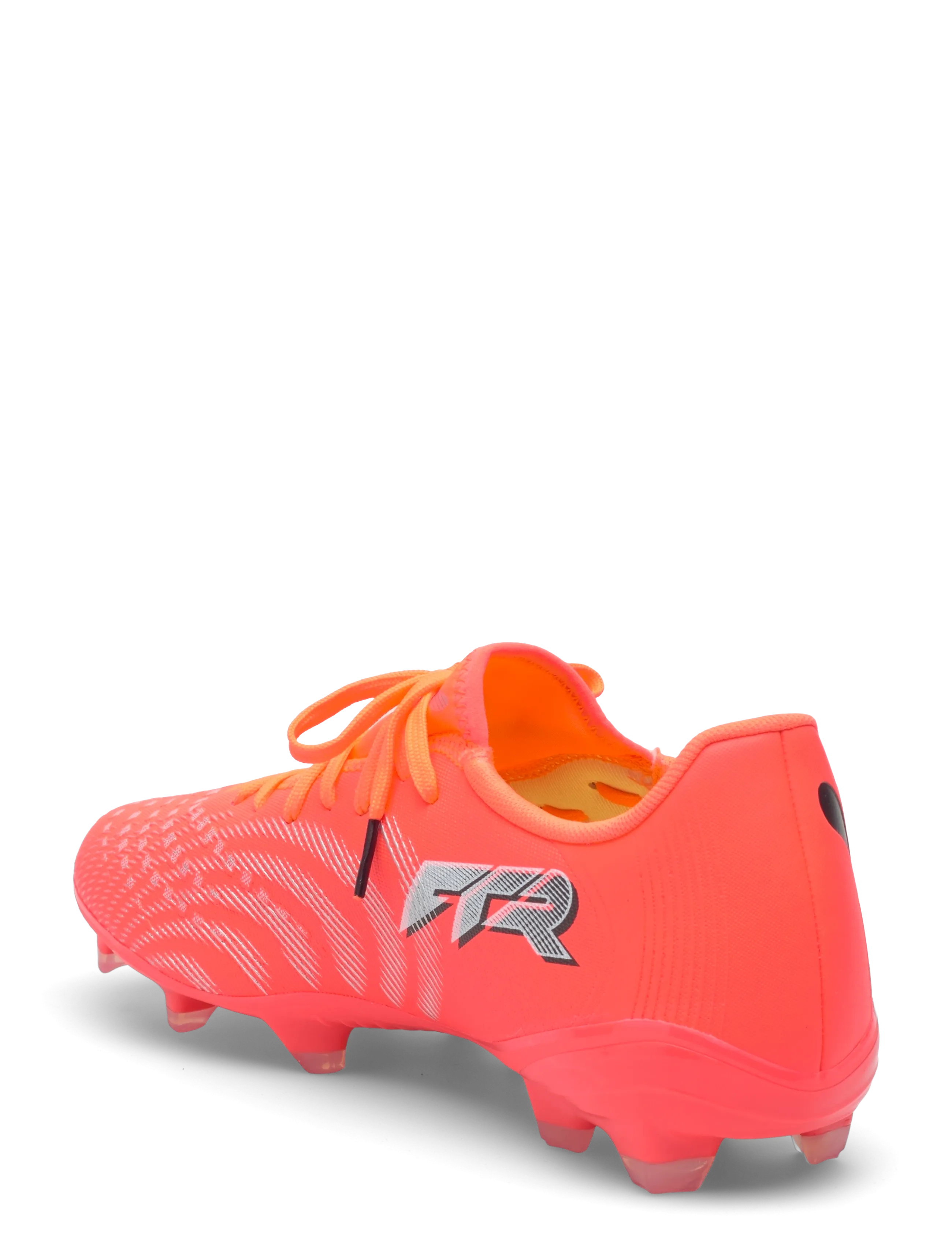 PUMA - FUTURE 9 PLAY FG/AG - fotbollsskor - glowing red-puma white-puma black-puma silver - 2