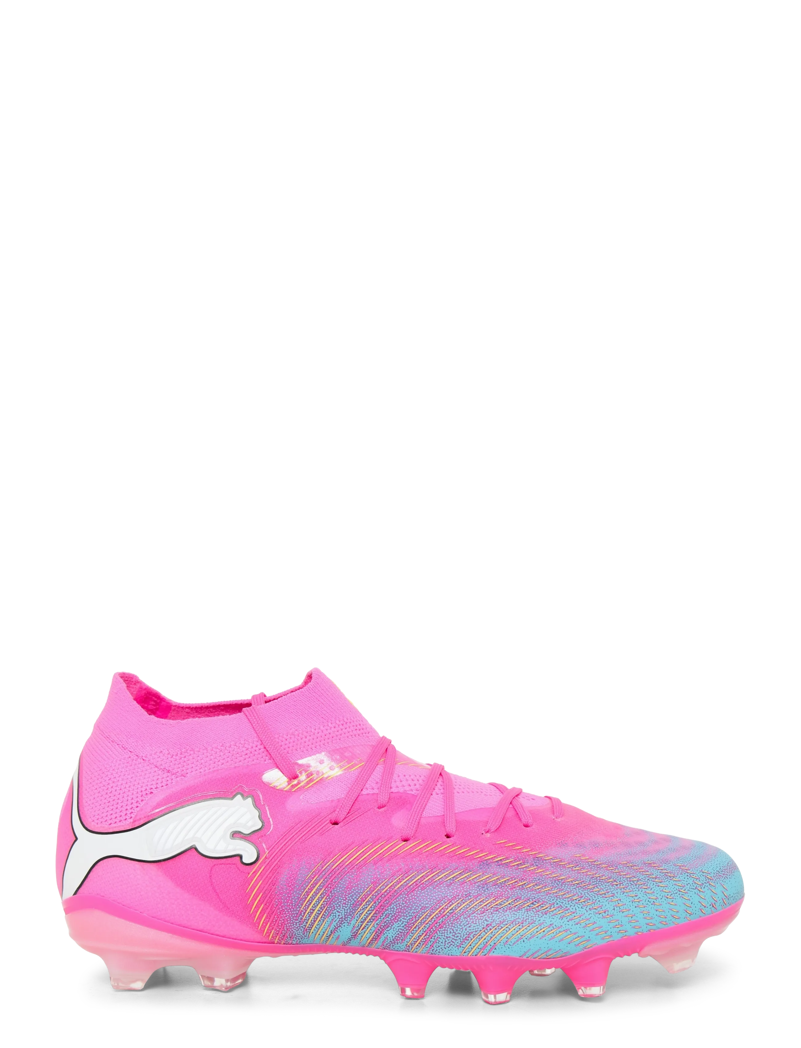 PUMA - FUTURE 9 PRO FG/AG Wn s - fotbollsskor - poison pink-sun stream-bright aqua-puma white - 2
