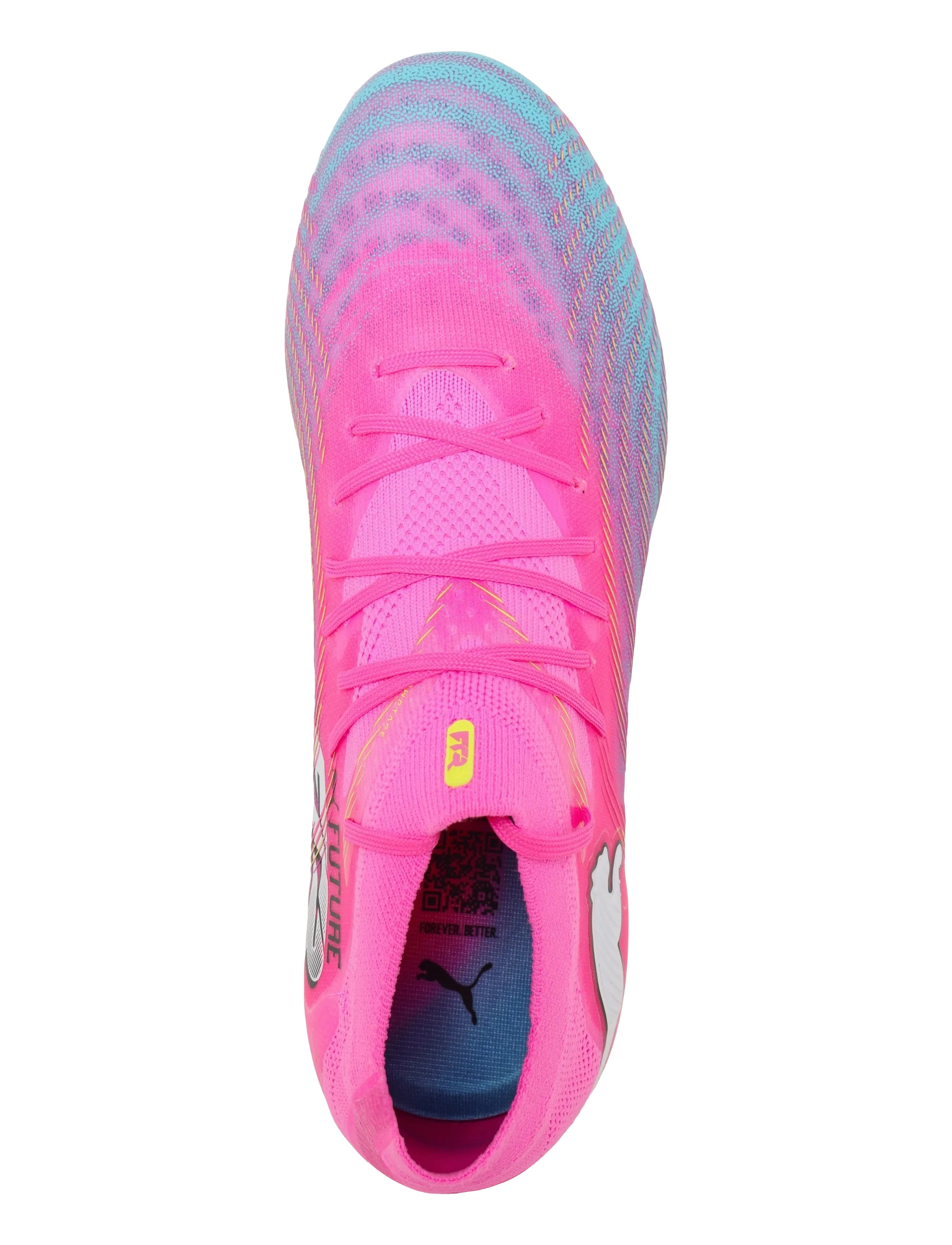 PUMA - FUTURE 9 PRO FG/AG Wn s - fotbollsskor - poison pink-sun stream-bright aqua-puma white - 3