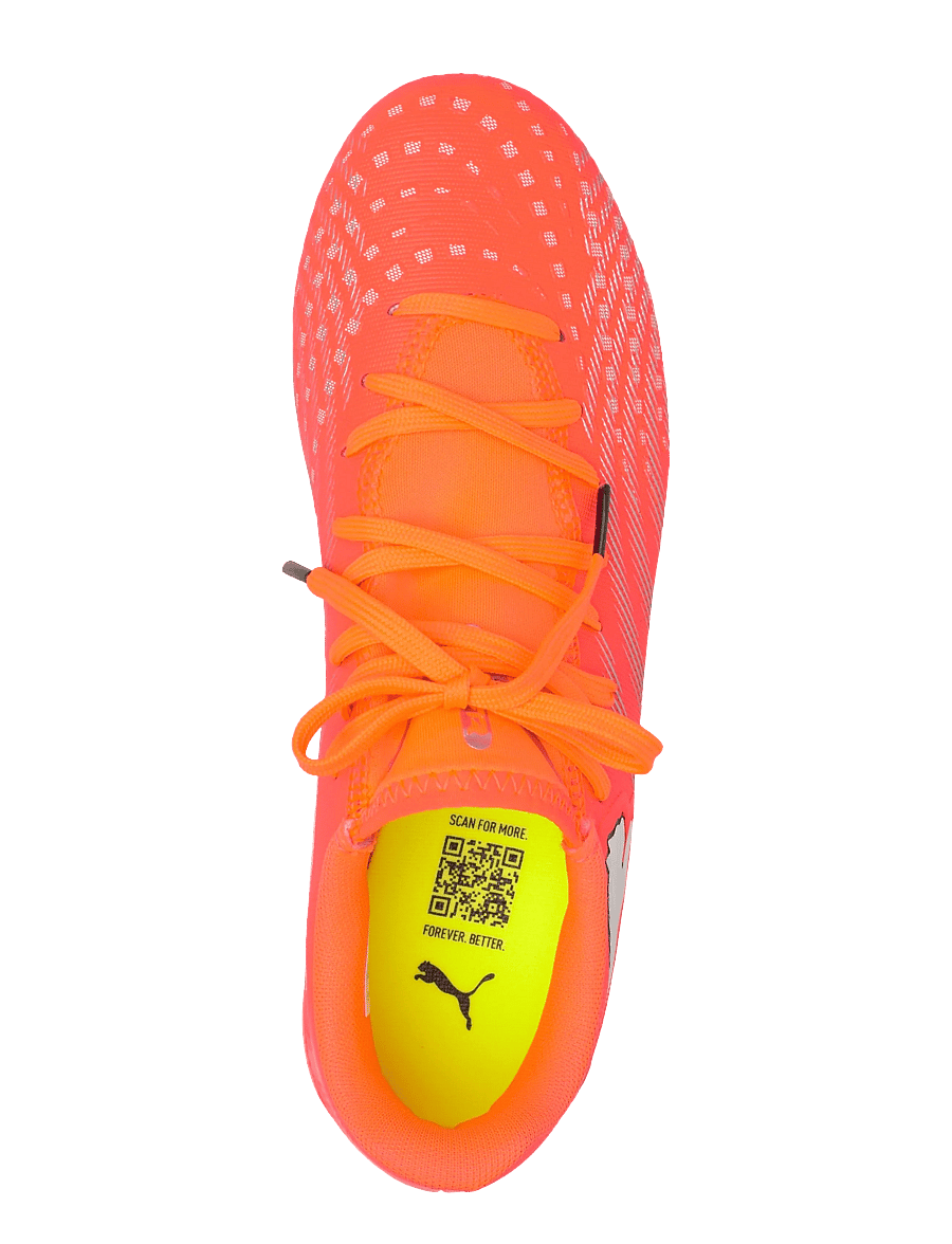 PUMA - FUTURE 9 PLAY FG/AG Wn s - fodboldstøvler - glowing red-puma white-puma black-puma silver - 3