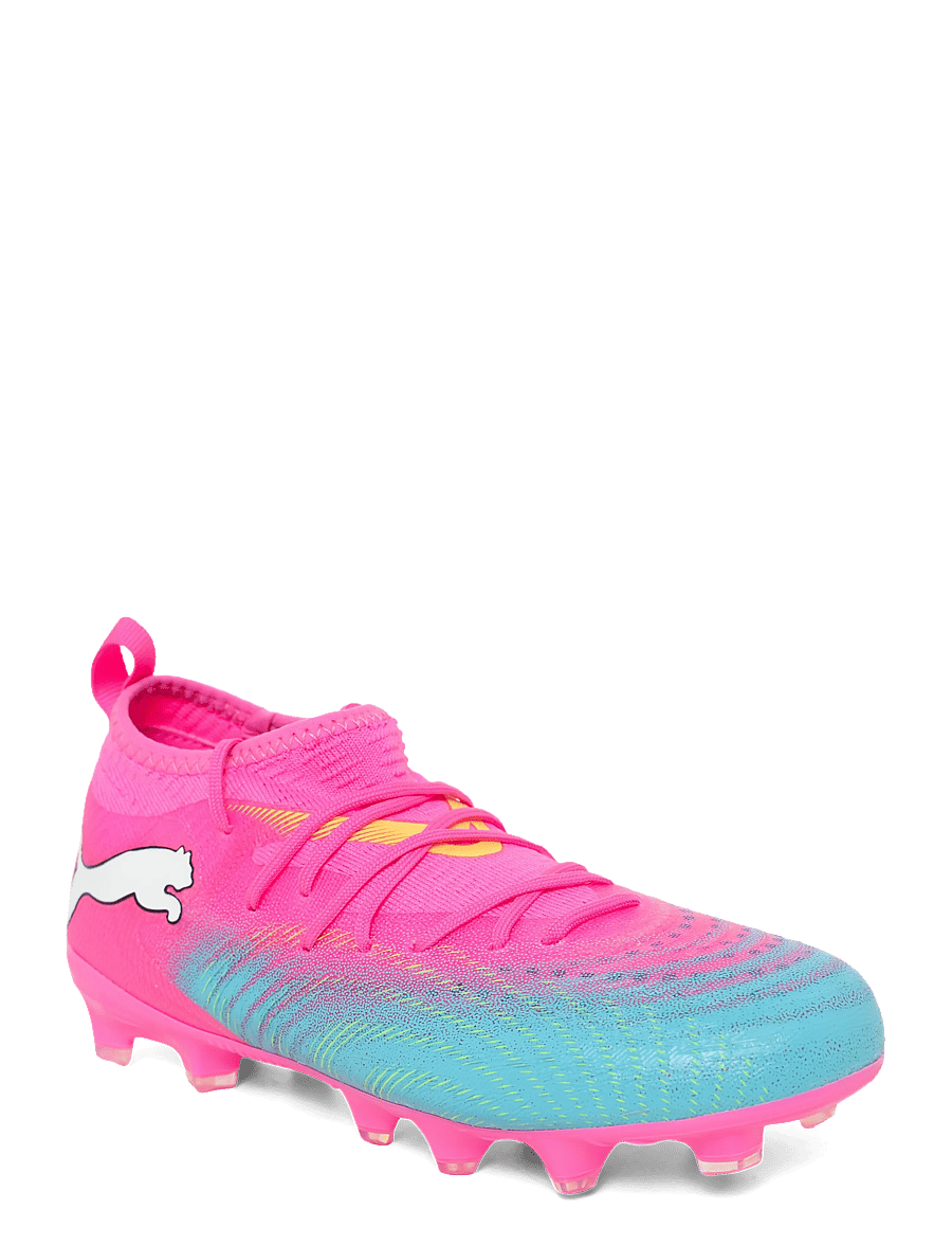PUMA - FUTURE 9 MATCH FG/AG Jr - kleidung - poison pink-sun stream-bright aqua-puma white - 1