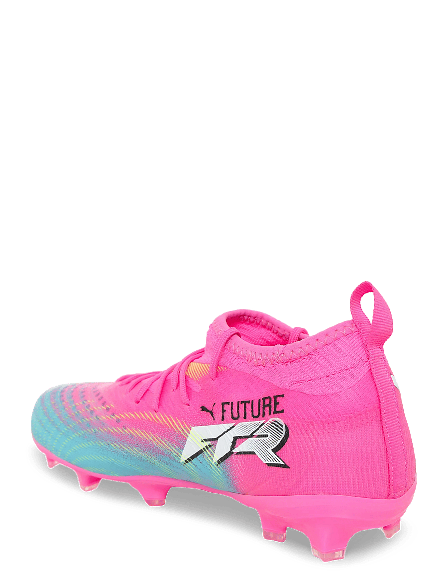 PUMA - FUTURE 9 MATCH FG/AG Jr - kleidung - poison pink-sun stream-bright aqua-puma white - 2
